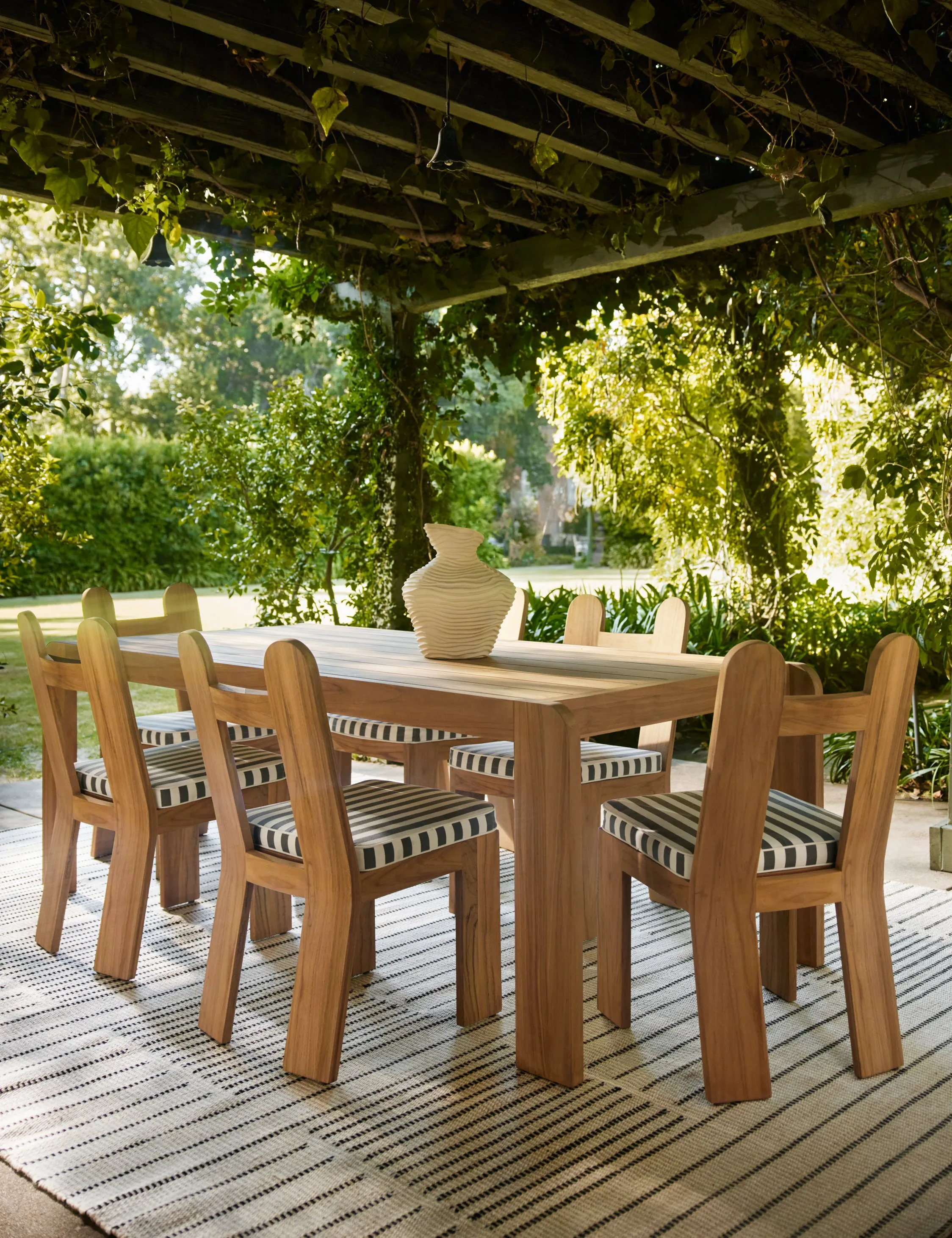 Abbot Outdoor Dining Chair by Sarah Sherman Samuel Lulu and Georgia
