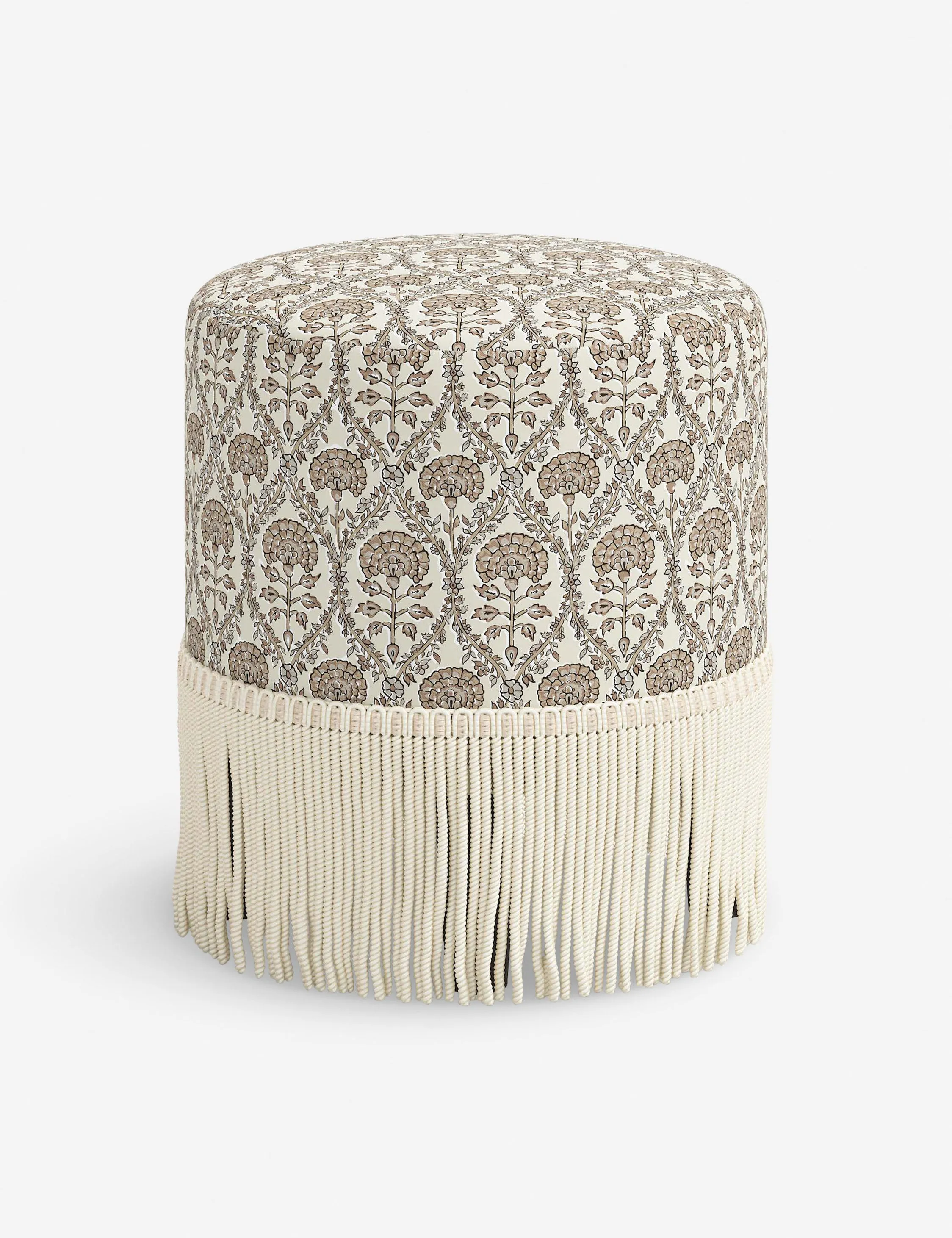 Alair Round Ottoman Lulu and Georgia
