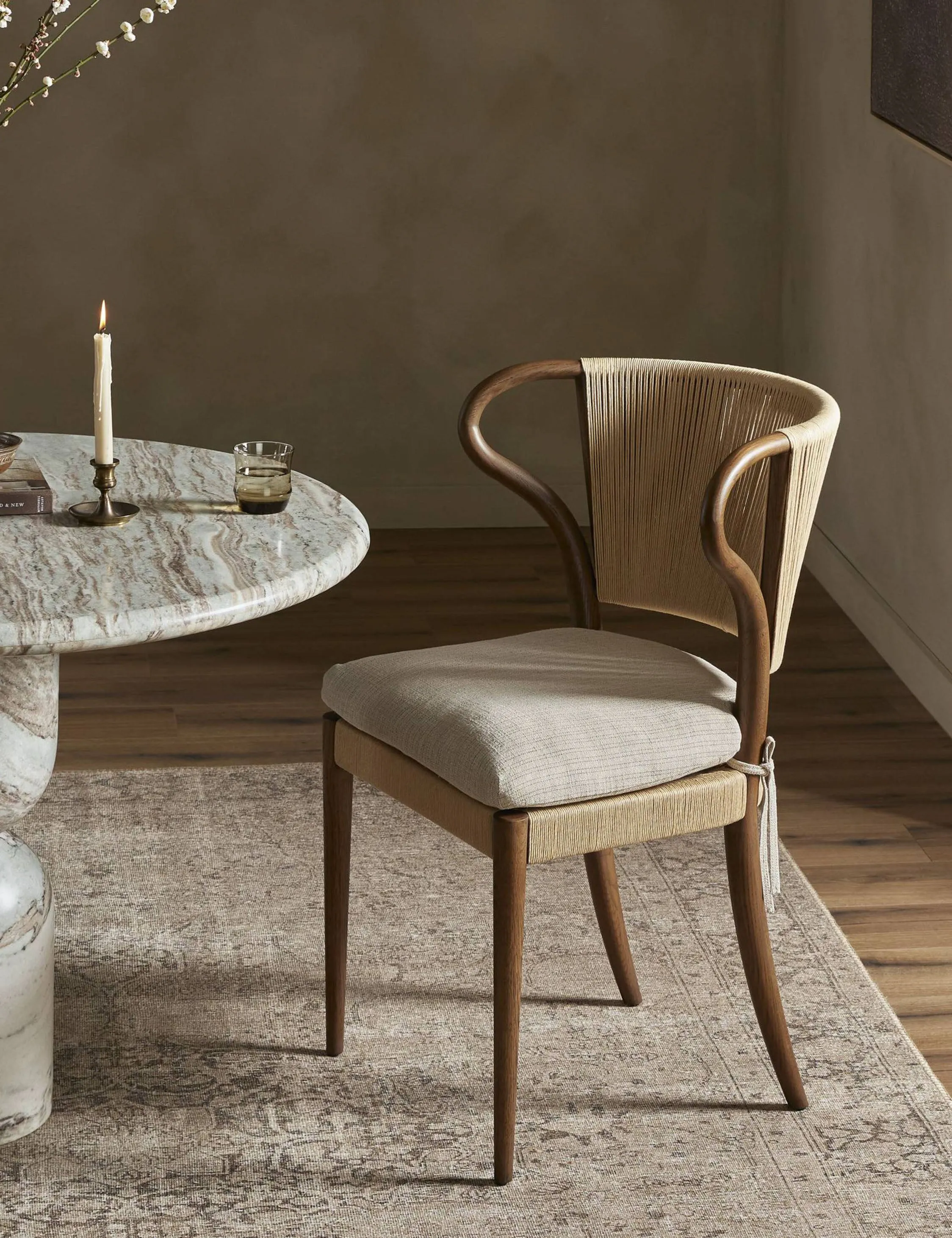 Amira Dining Chair by Amber Lewis x Four Hands Lulu and Georgia