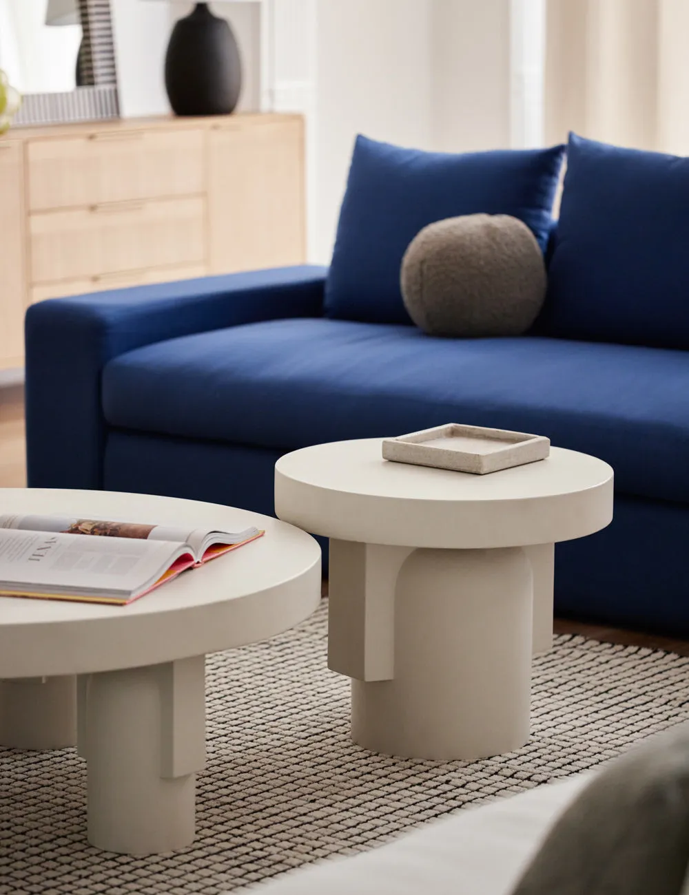 Anja Indoor / Outdoor Round Side Table Lulu and Georgia