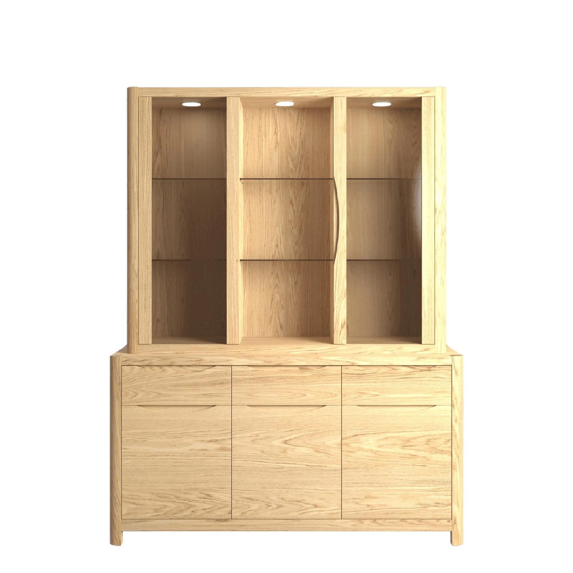 Arden - Display Top For 3 Door Sideboard