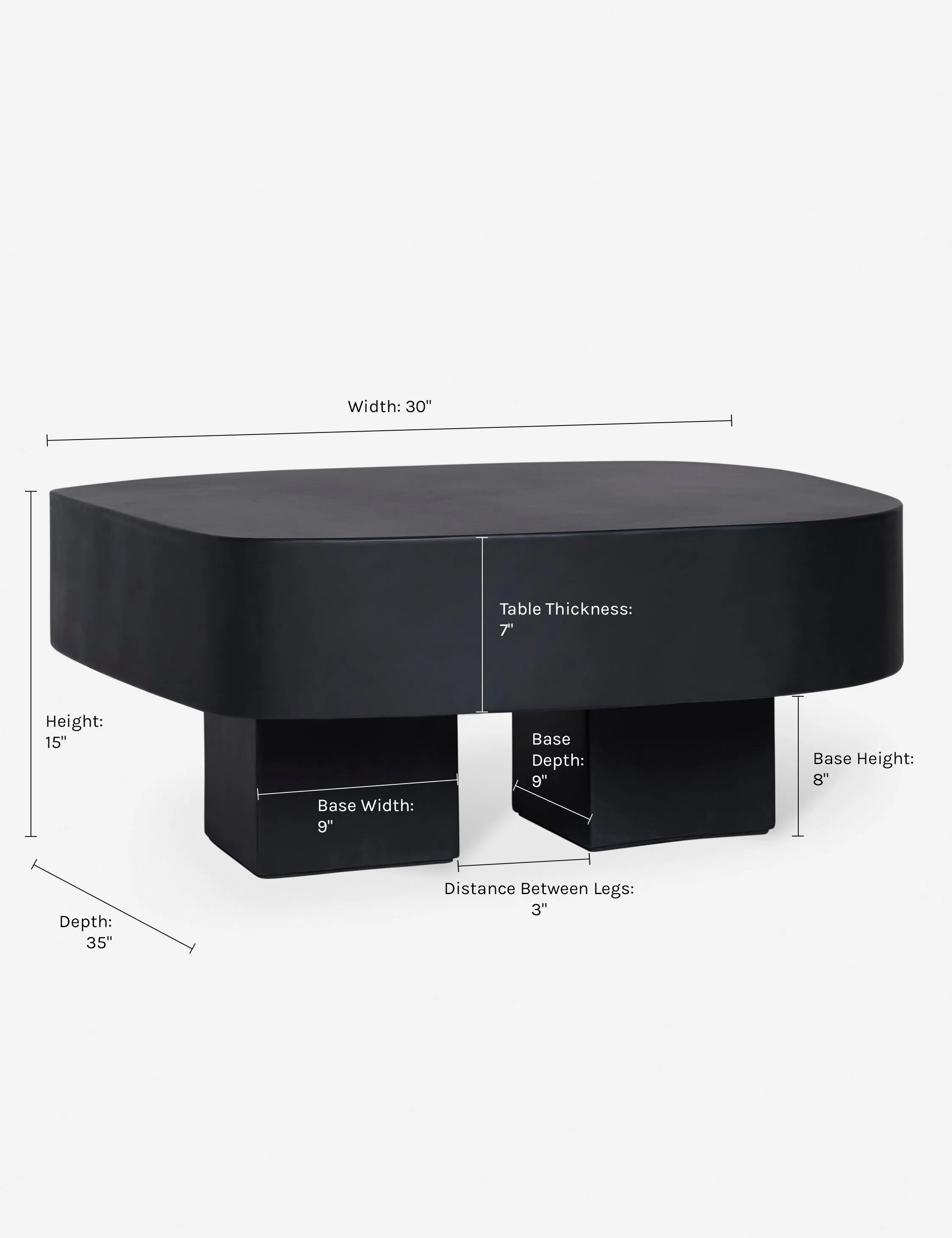 Armas Indoor / Outdoor Round Coffee Table by Sarah Sherman Samuel Lulu and Georgia