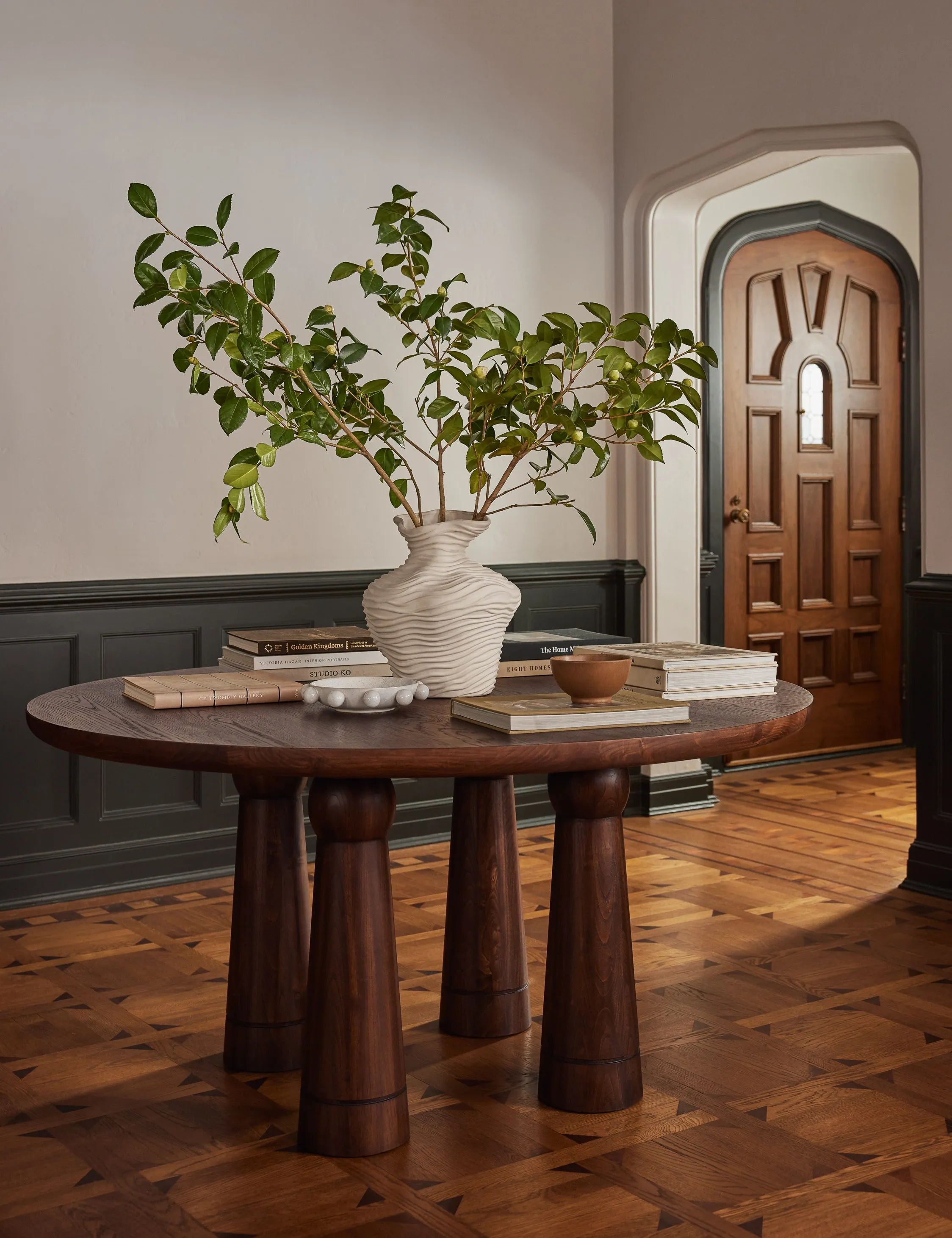 Beasley Round Dining Table Lulu and Georgia