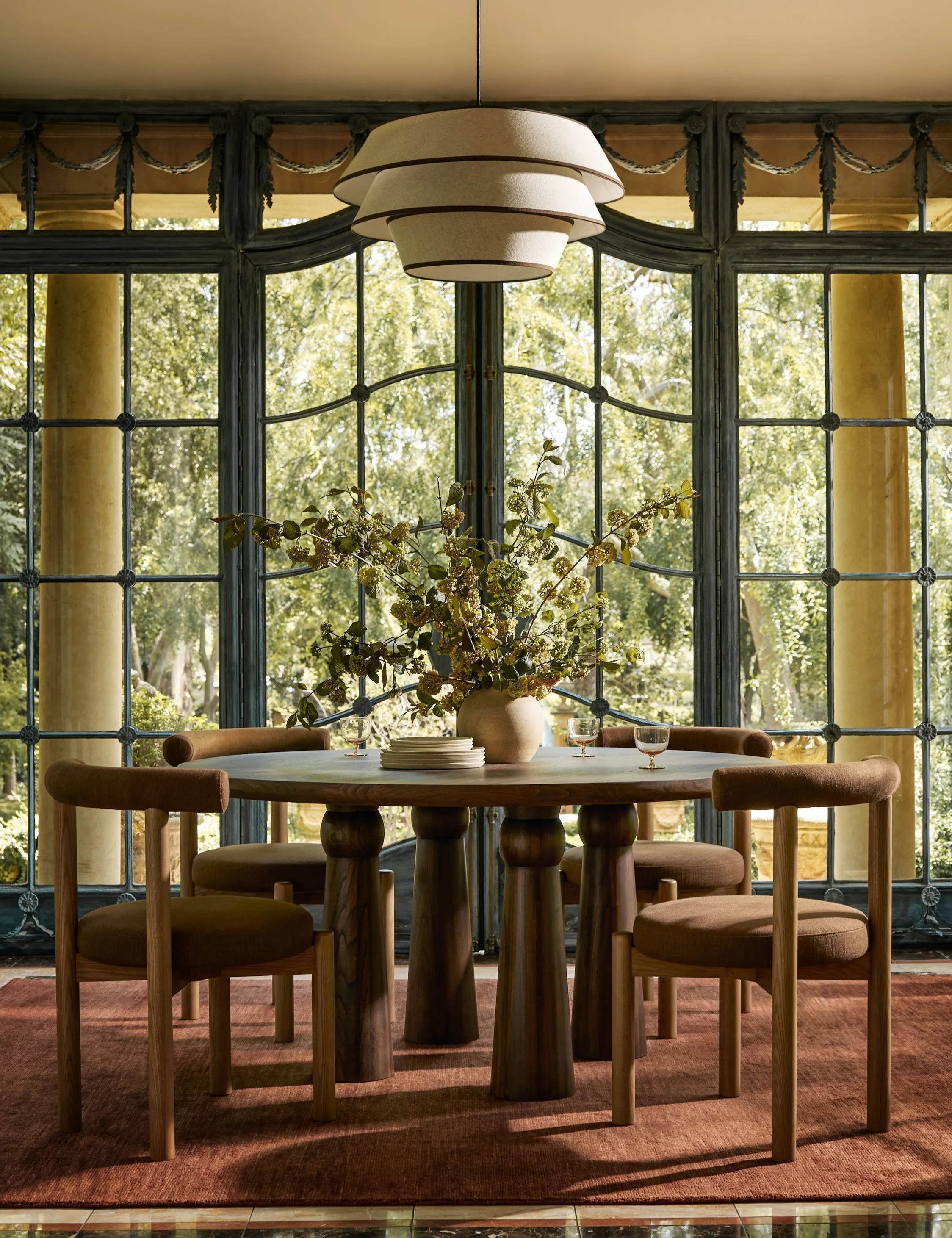Beasley Round Dining Table Lulu and Georgia