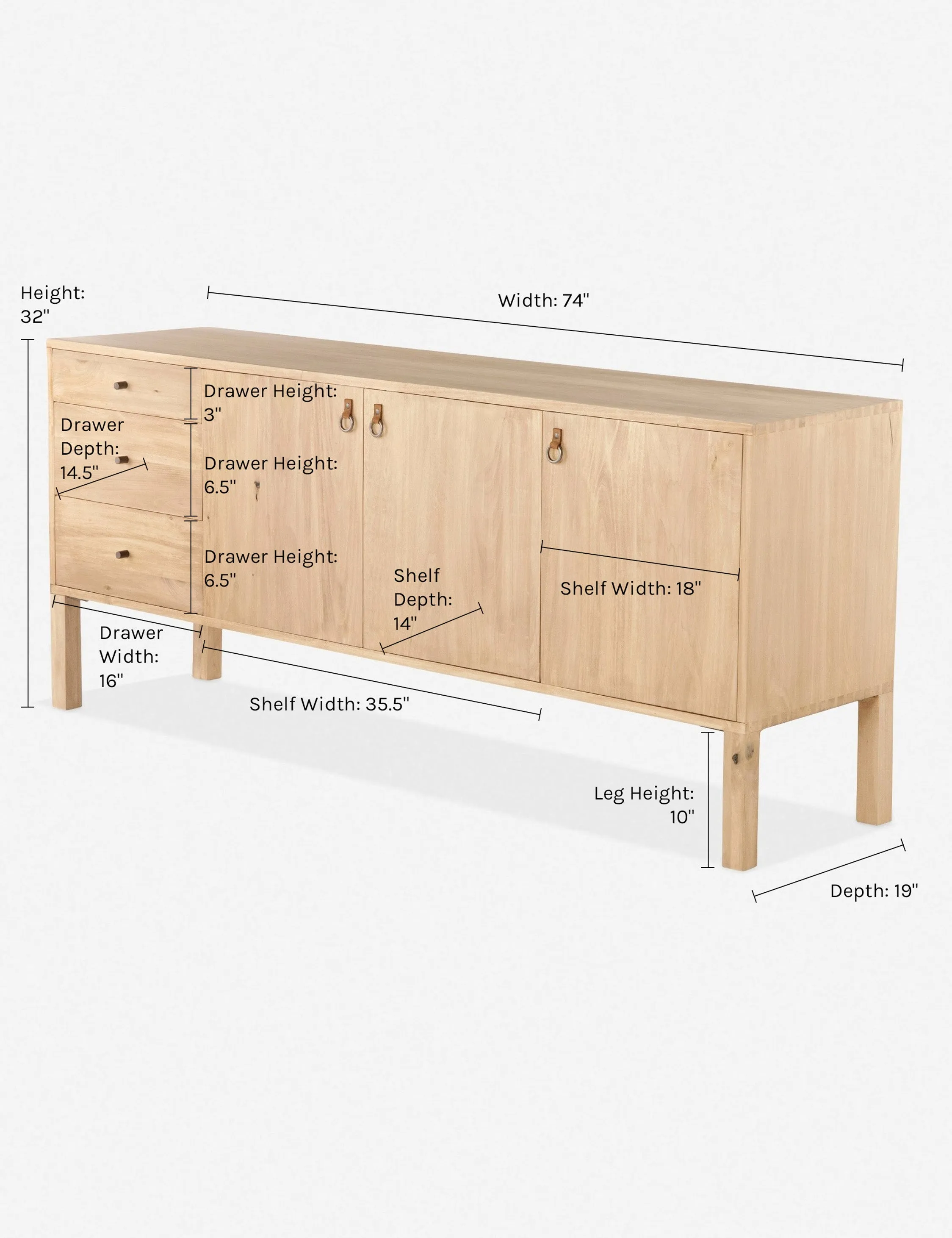 Beckett Sideboard Lulu and Georgia