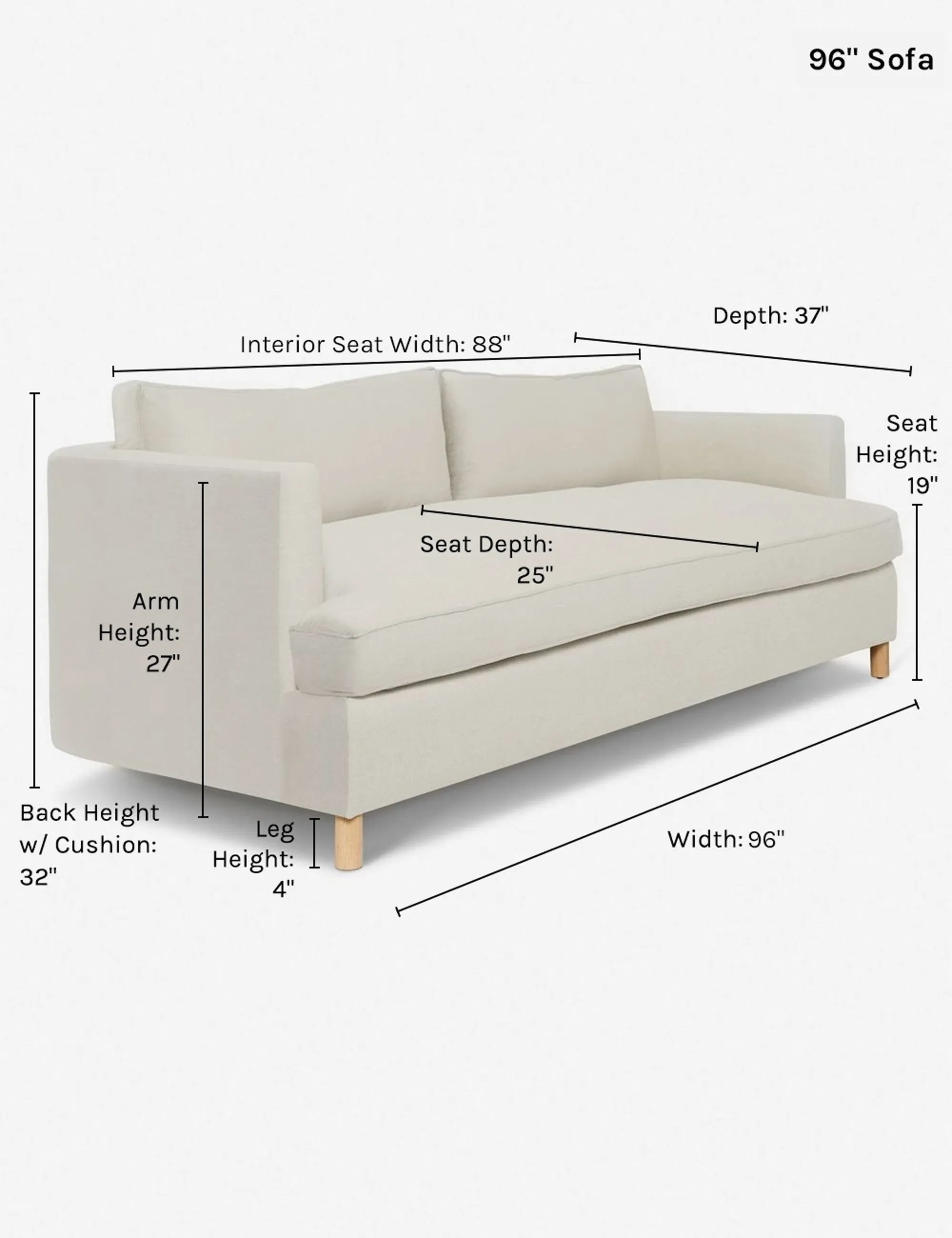 Belmont Sofa by Ginny Macdonald Lulu and Georgia