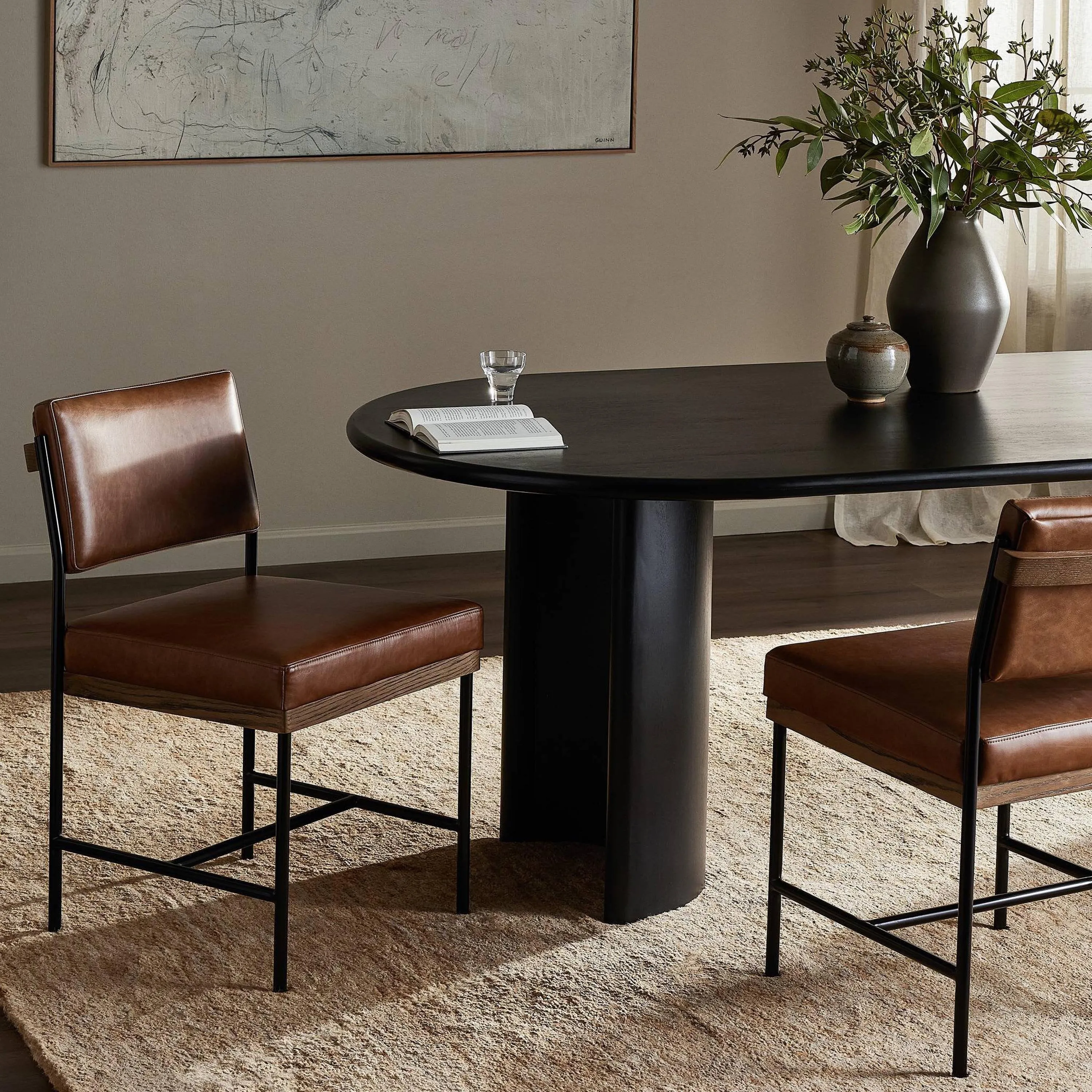 Benton Leather Dining Chair