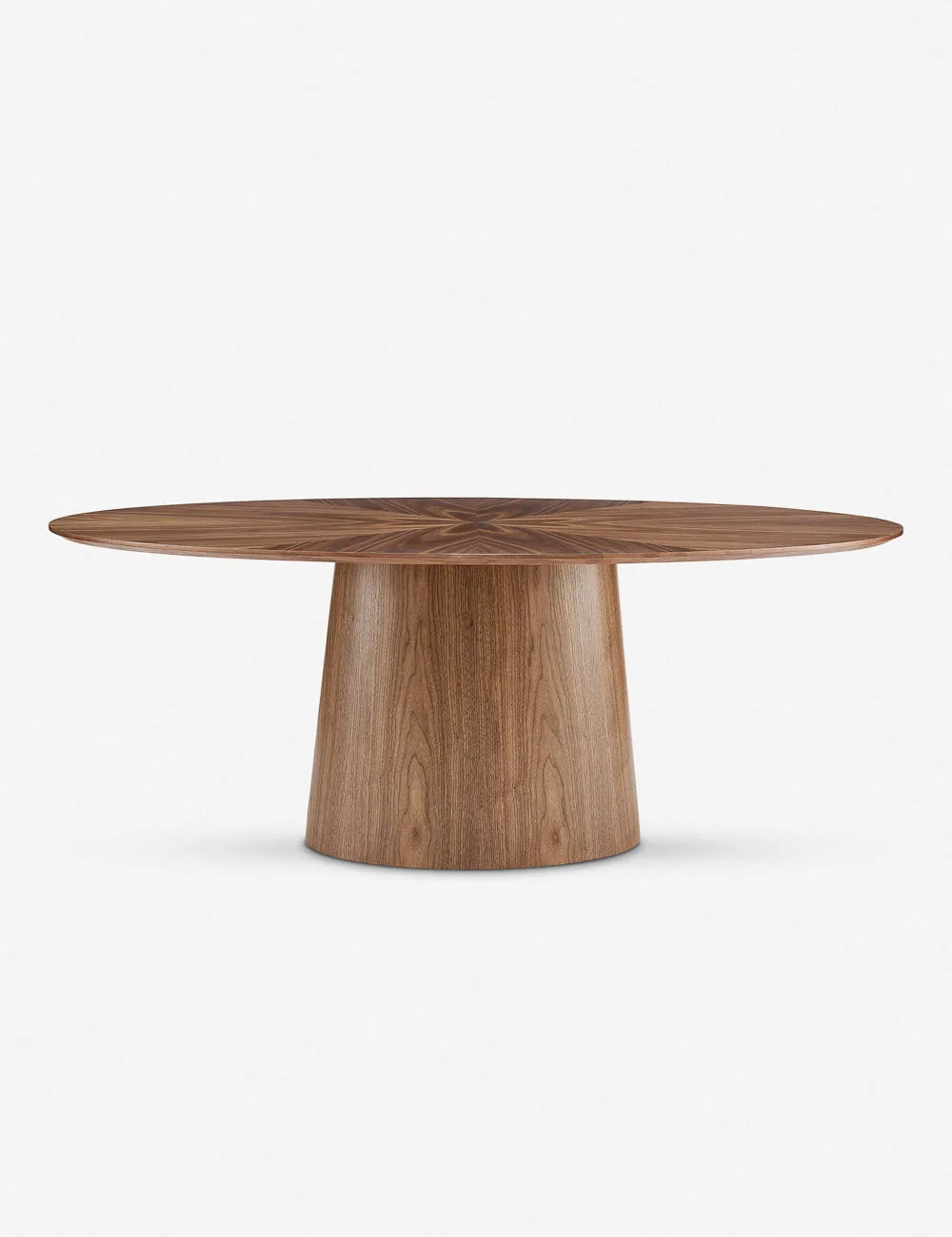 Beth Oval Dining Table, Brown Lulu and Georgia