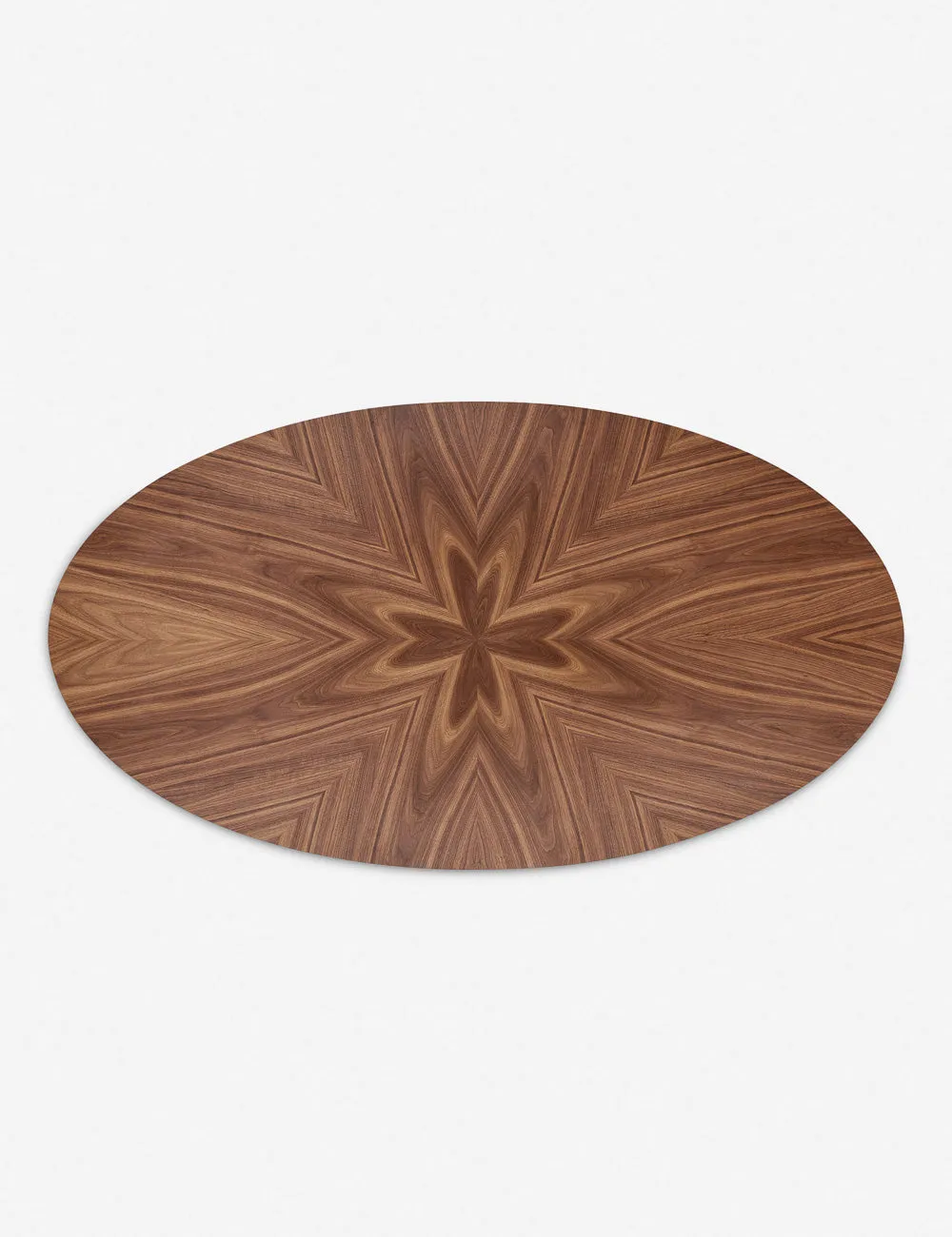 Beth Oval Dining Table, Brown Lulu and Georgia