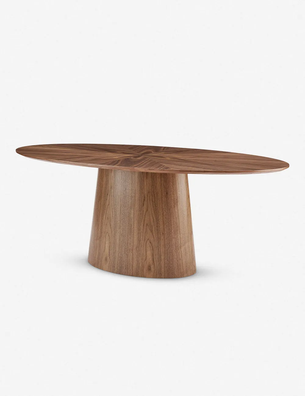 Beth Oval Dining Table, Brown Lulu and Georgia