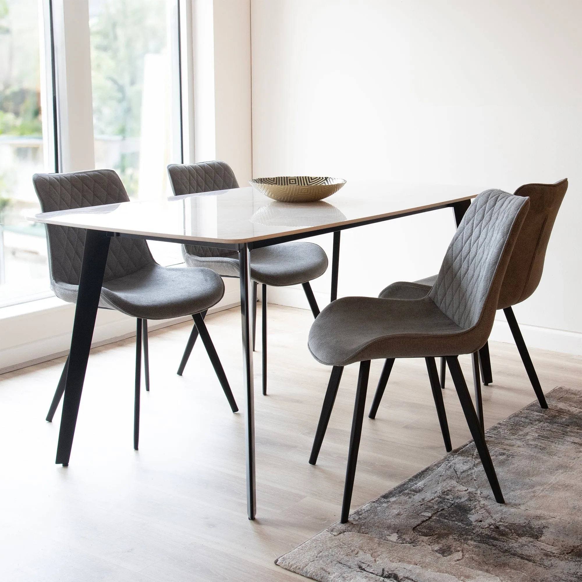 Bianco - Dining Chair In Fabric