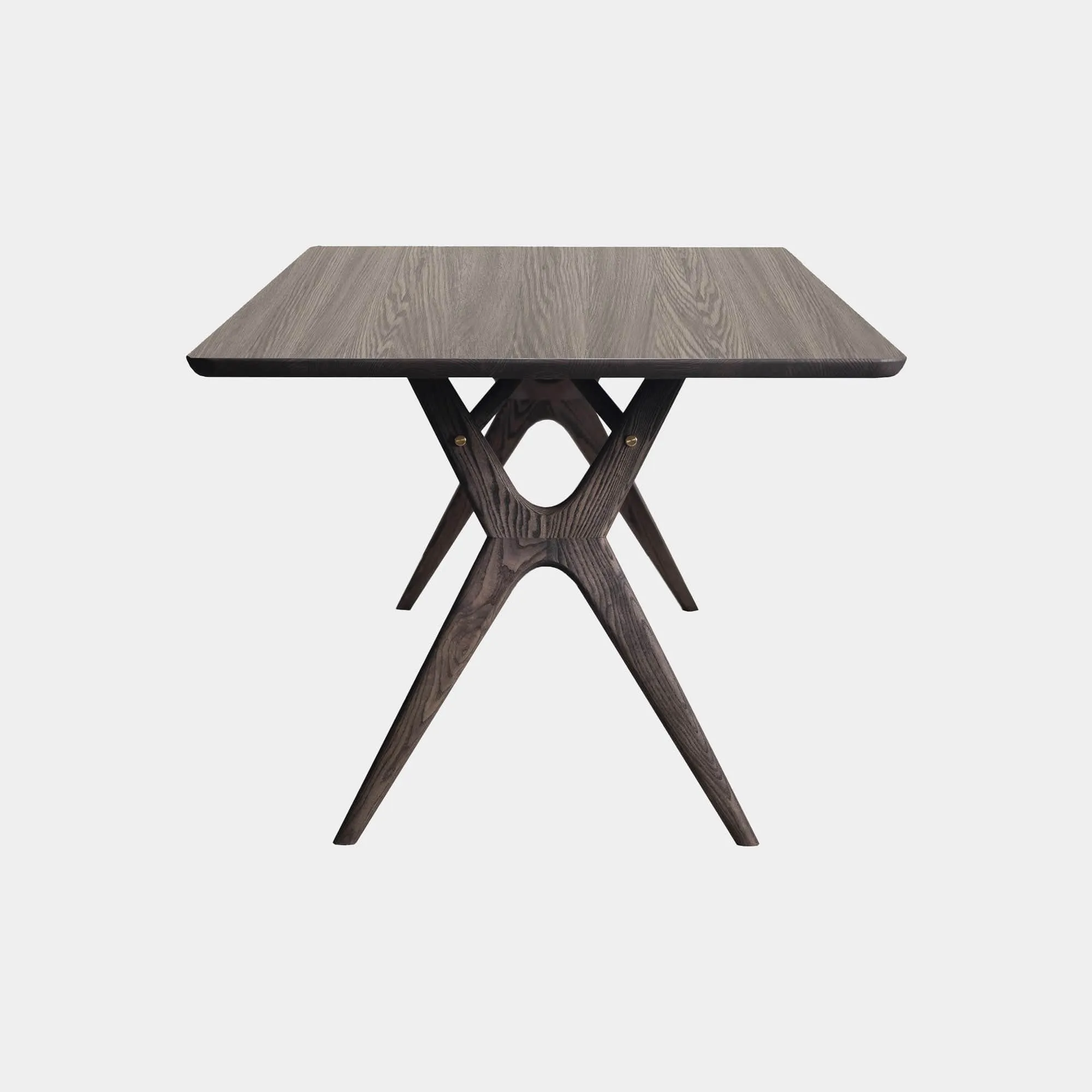 Bjorn - Dining Table With Brass Detail