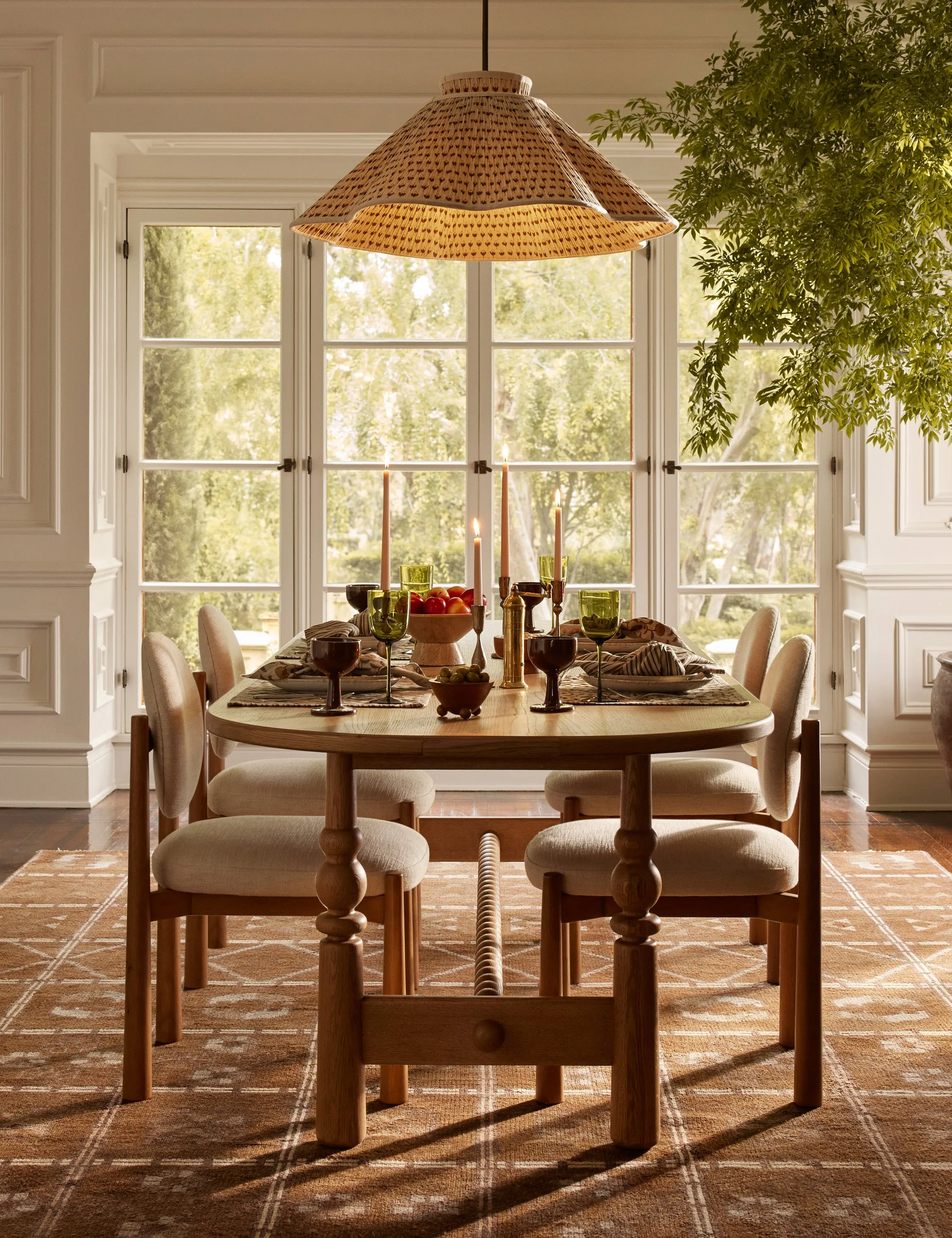 Blume Oval Dining Table Lulu and Georgia