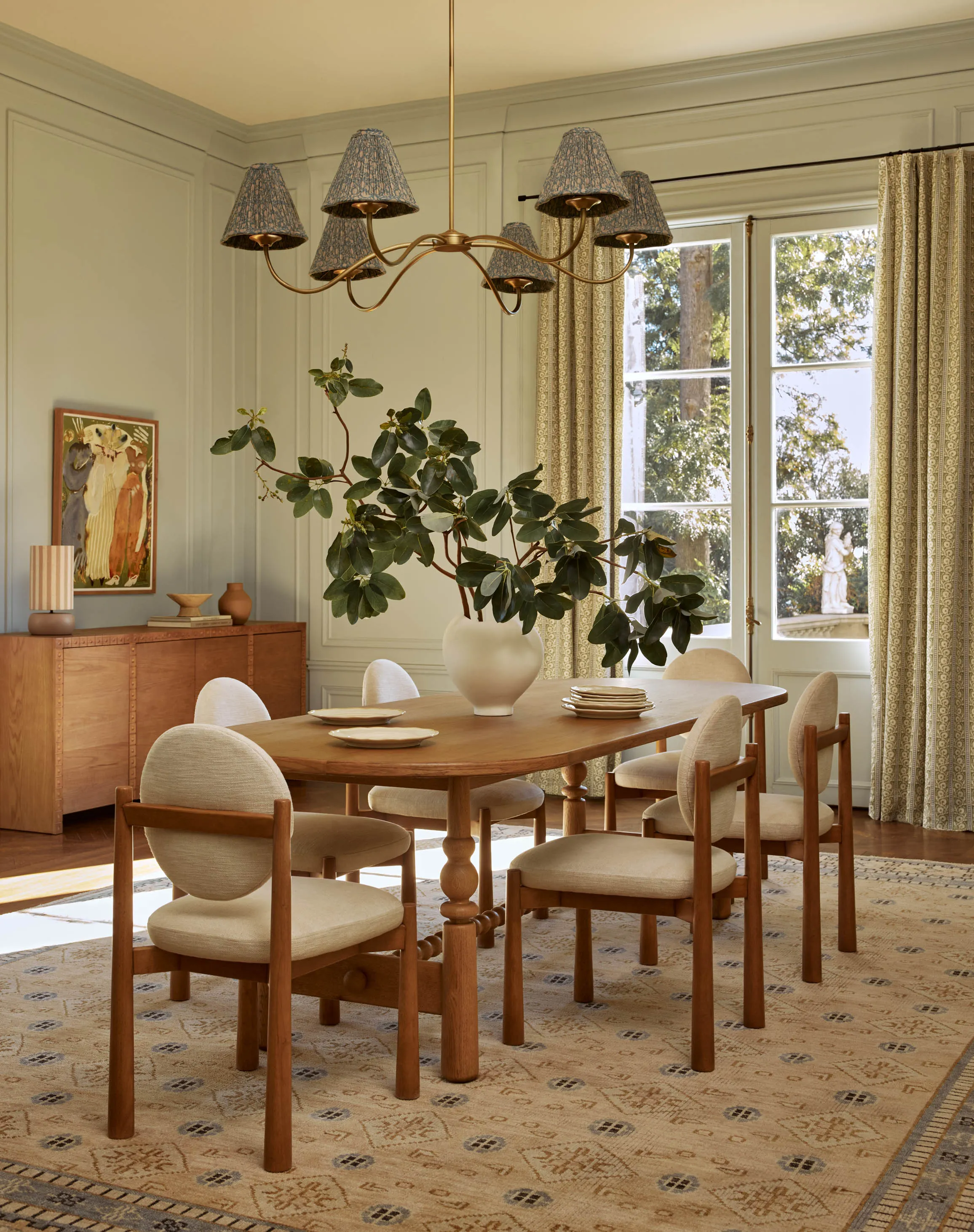 Blume Oval Dining Table Lulu and Georgia