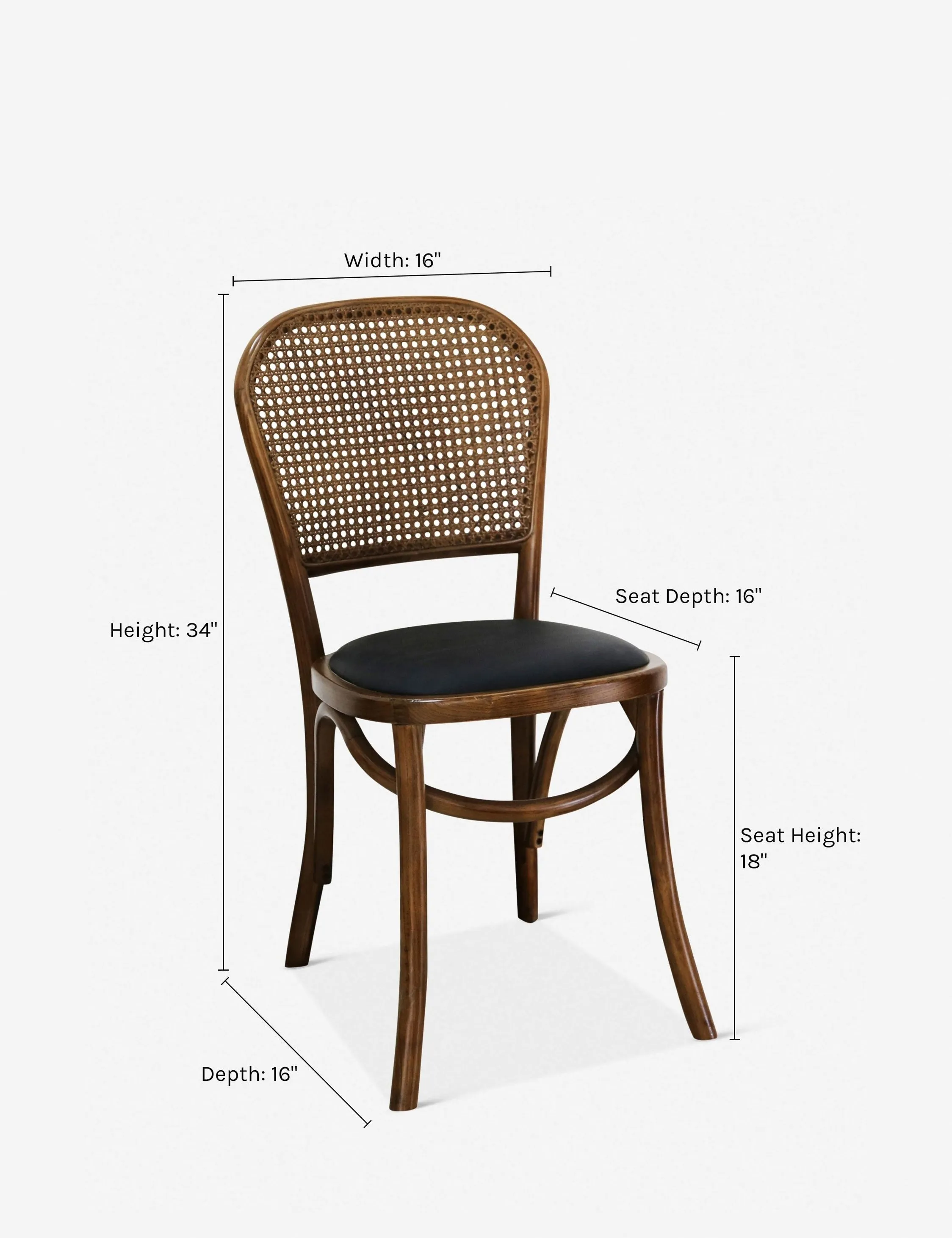 Brix Dining Chair (Set of 2) Lulu and Georgia