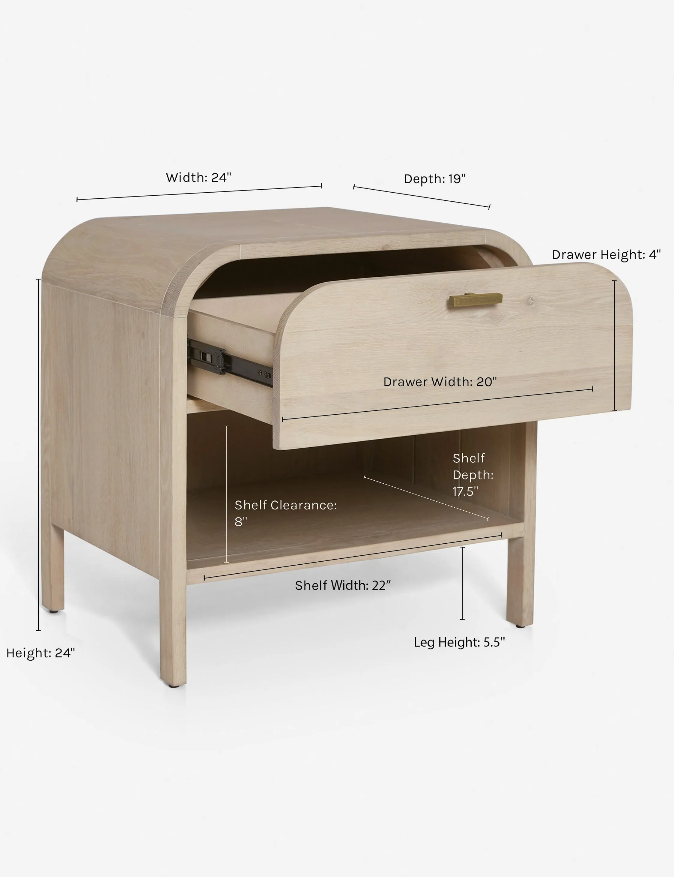 Brooke Nightstand Lulu and Georgia