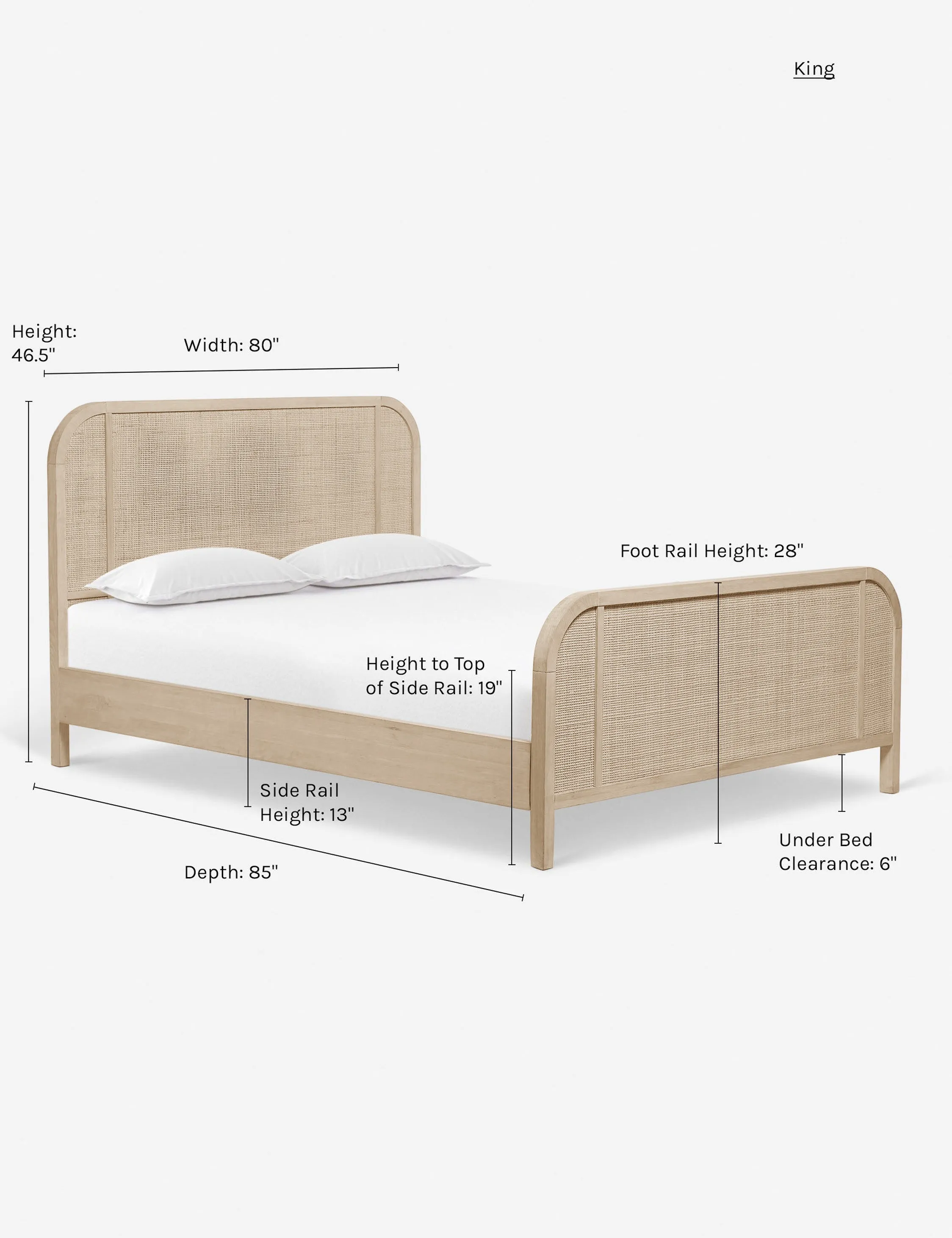 Brooke Platform Bed Lulu and Georgia