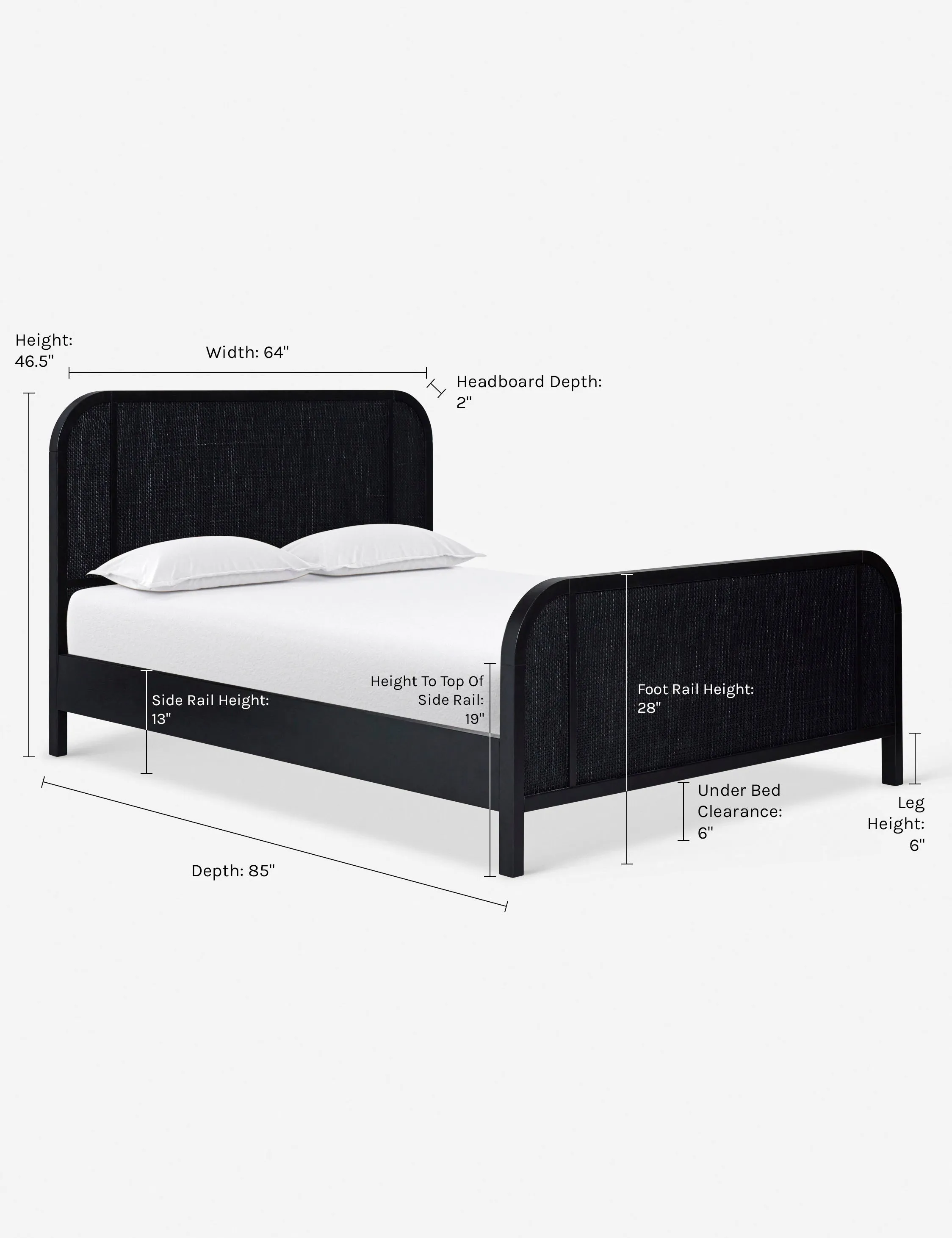 Brooke Platform Bed Lulu and Georgia