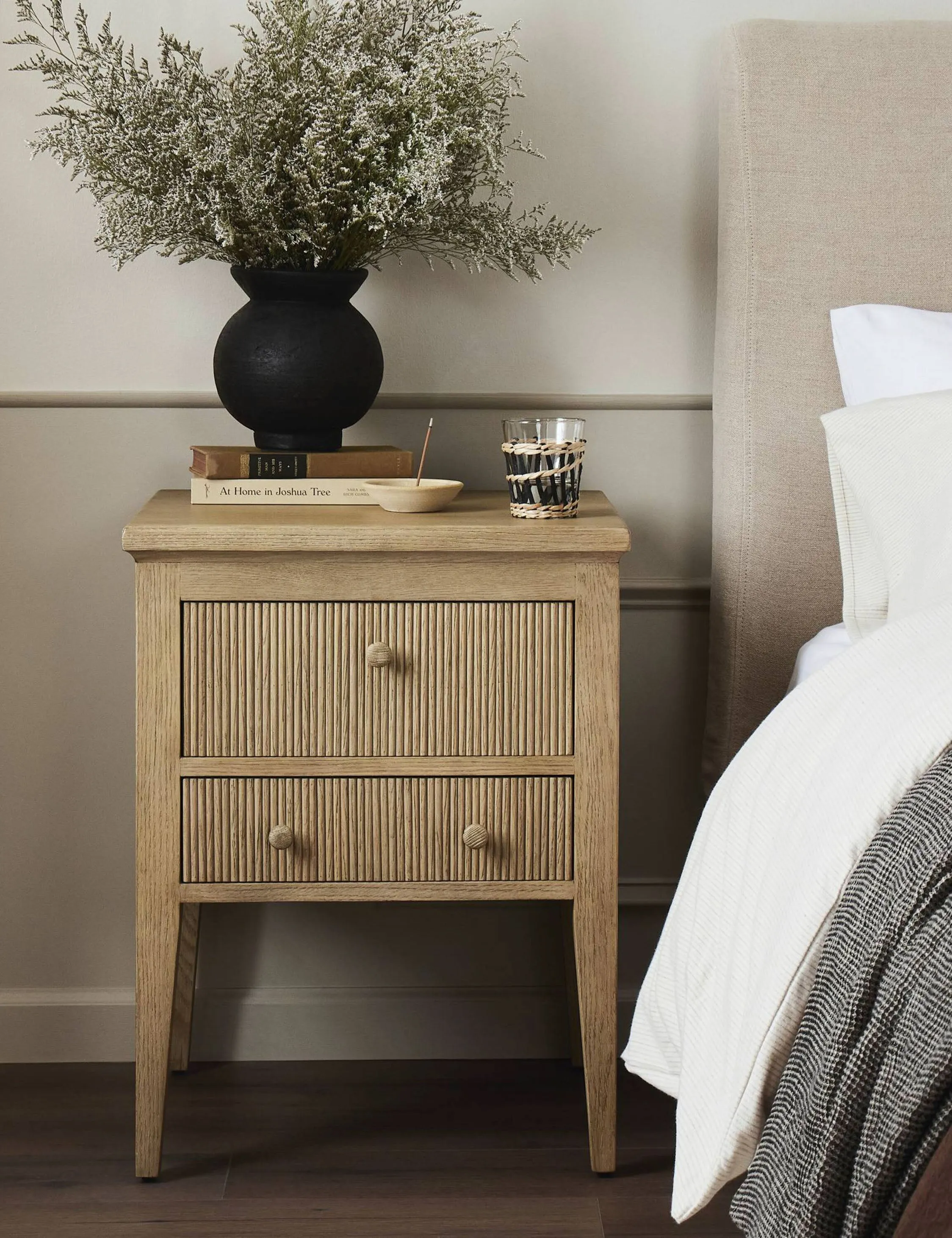 Bush Nightstand by Amber Lewis x Four Hands Lulu and Georgia