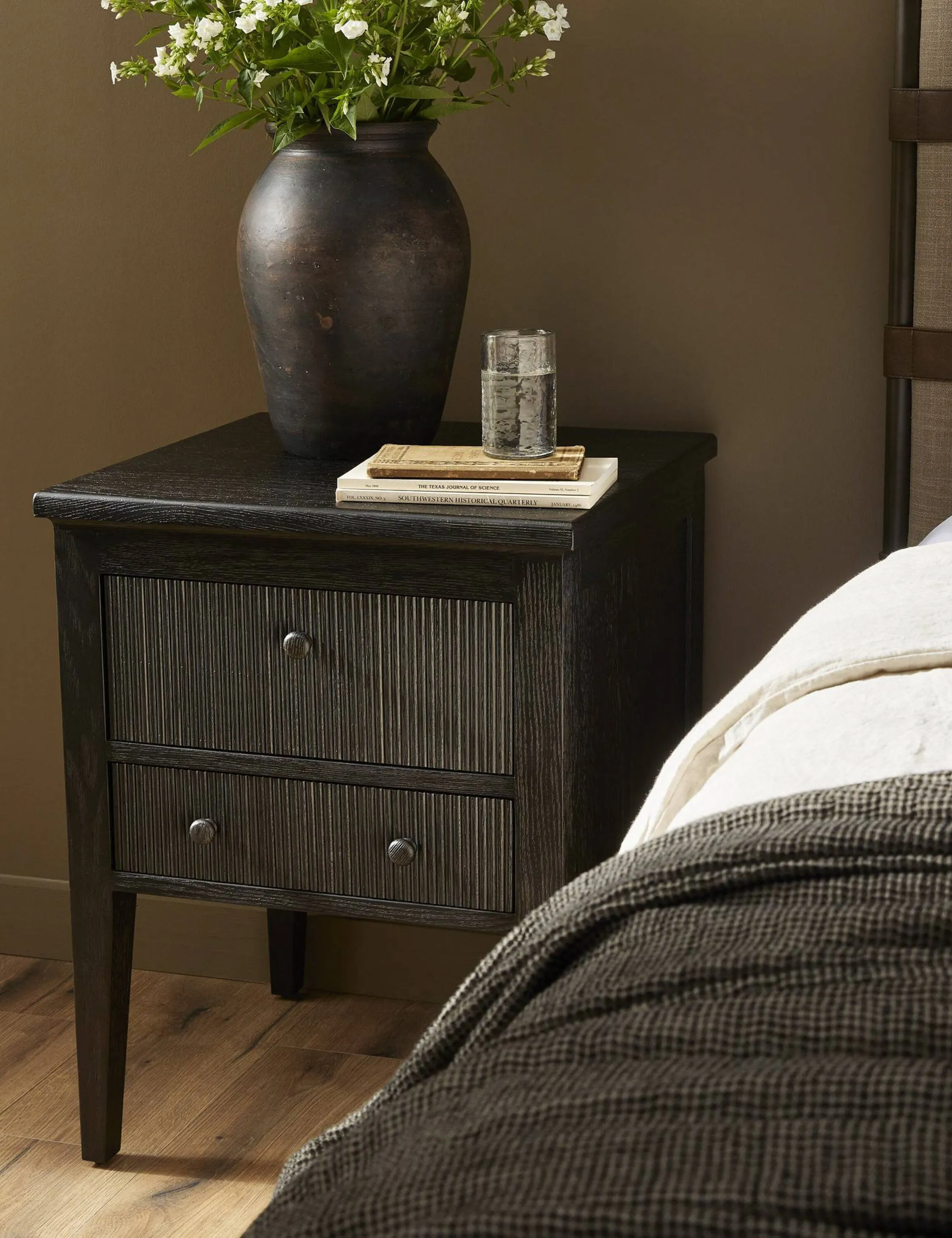 Bush Nightstand by Amber Lewis x Four Hands Lulu and Georgia