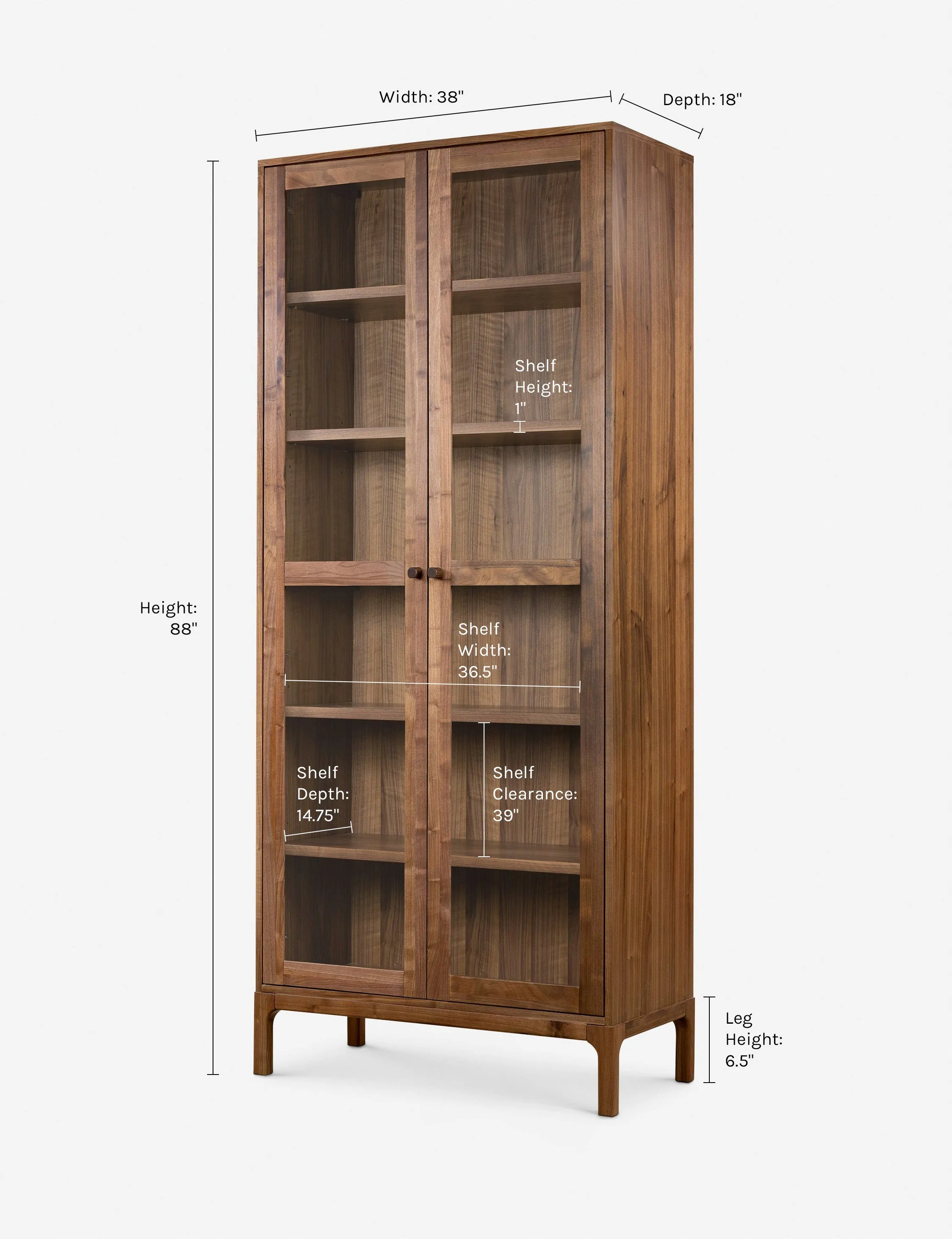 Cameron Curio Cabinet Lulu and Georgia