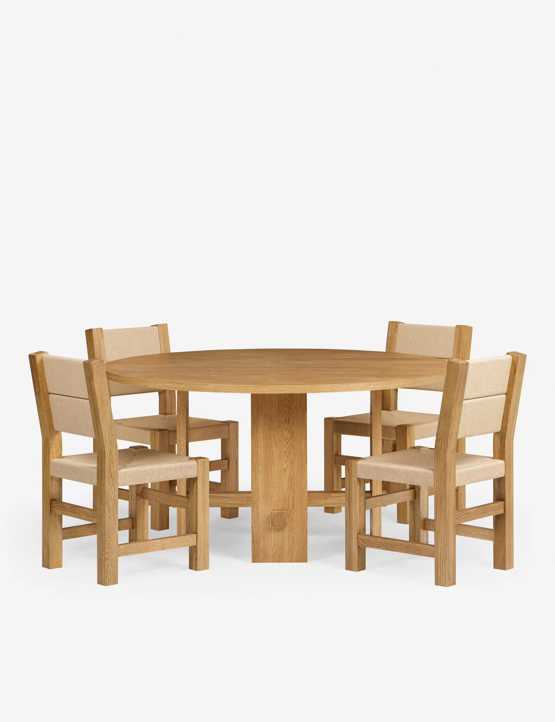 Campos Round Dining Table Lulu and Georgia
