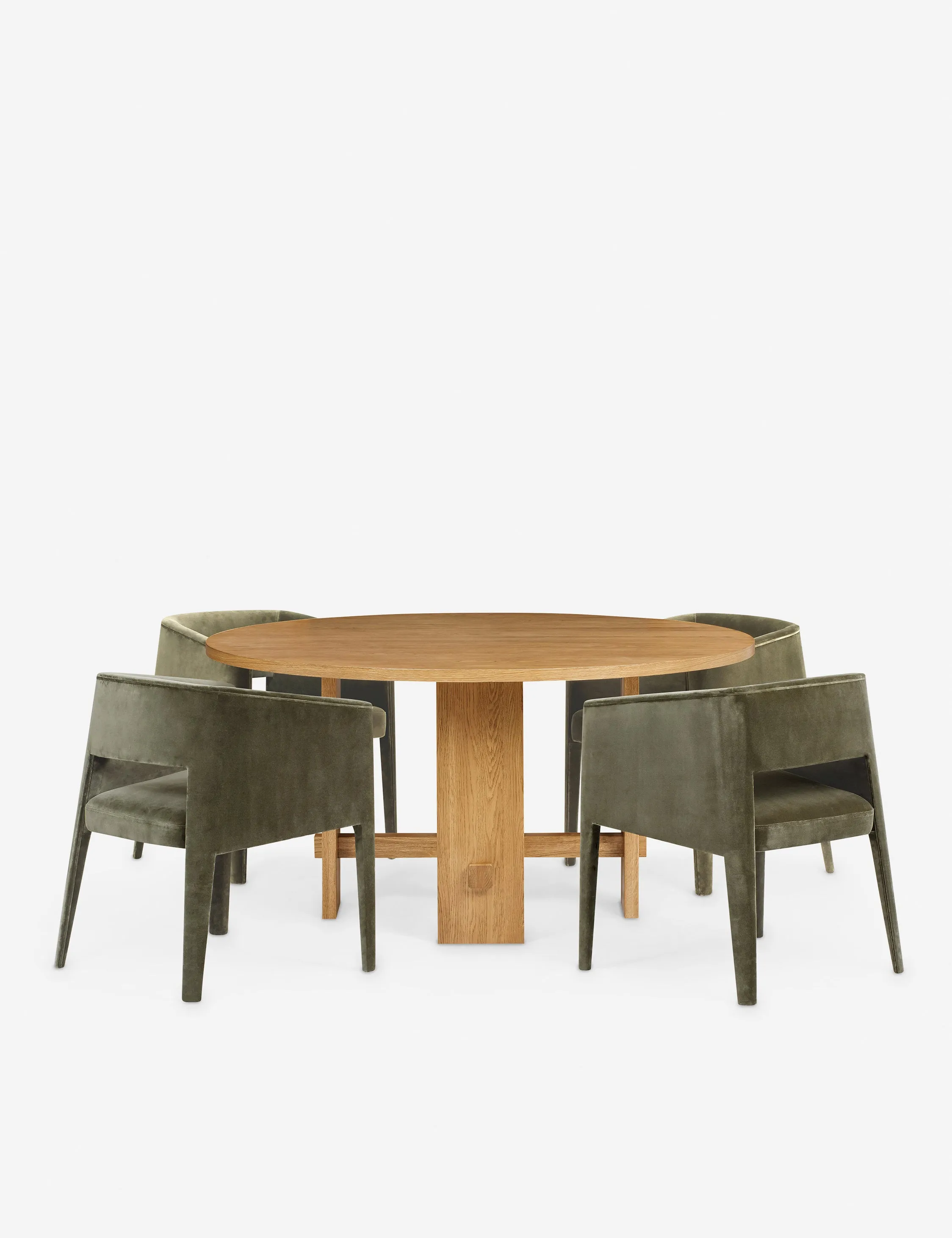 Campos Round Dining Table Lulu and Georgia