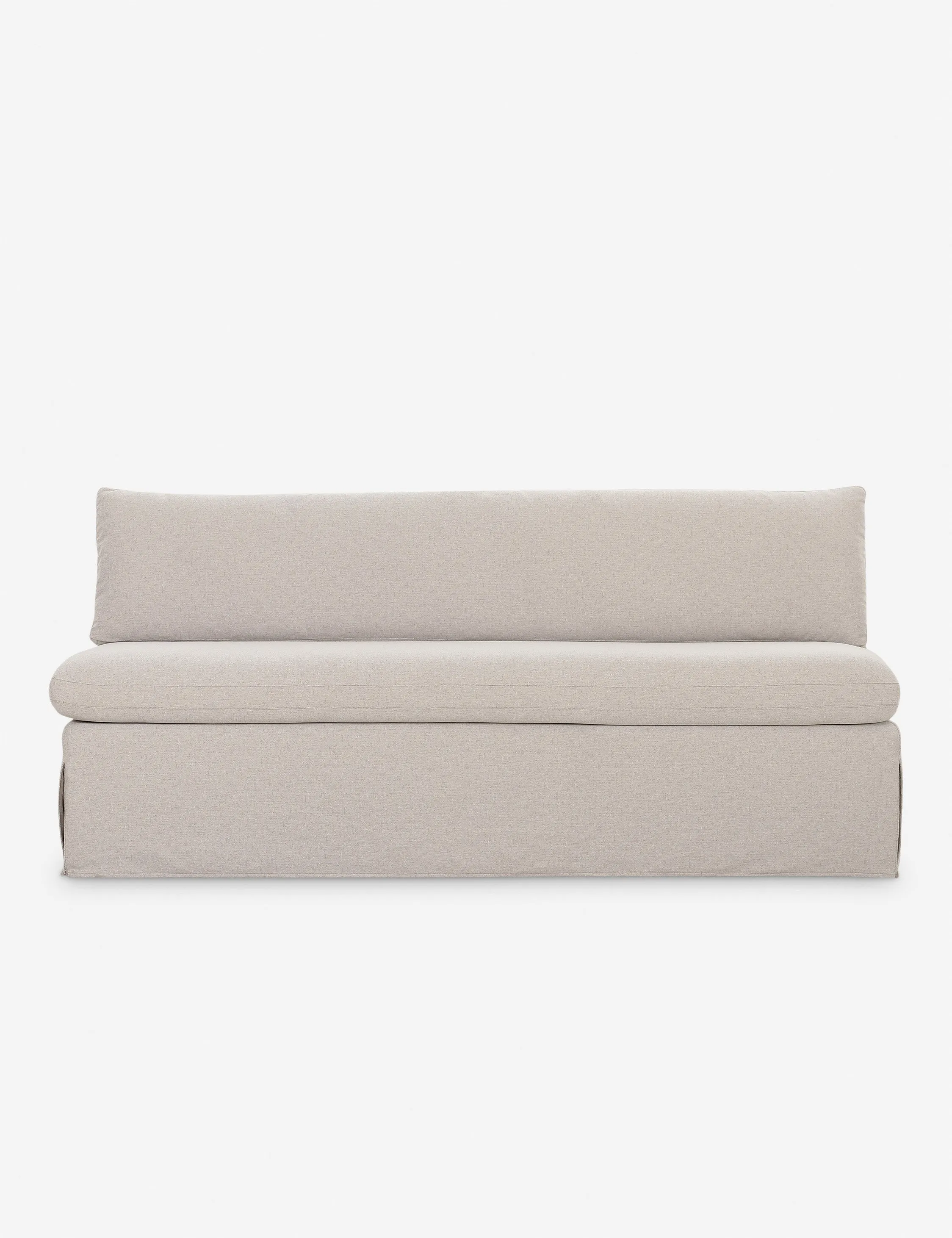 Carmella Slipcover Dining Bench Lulu and Georgia