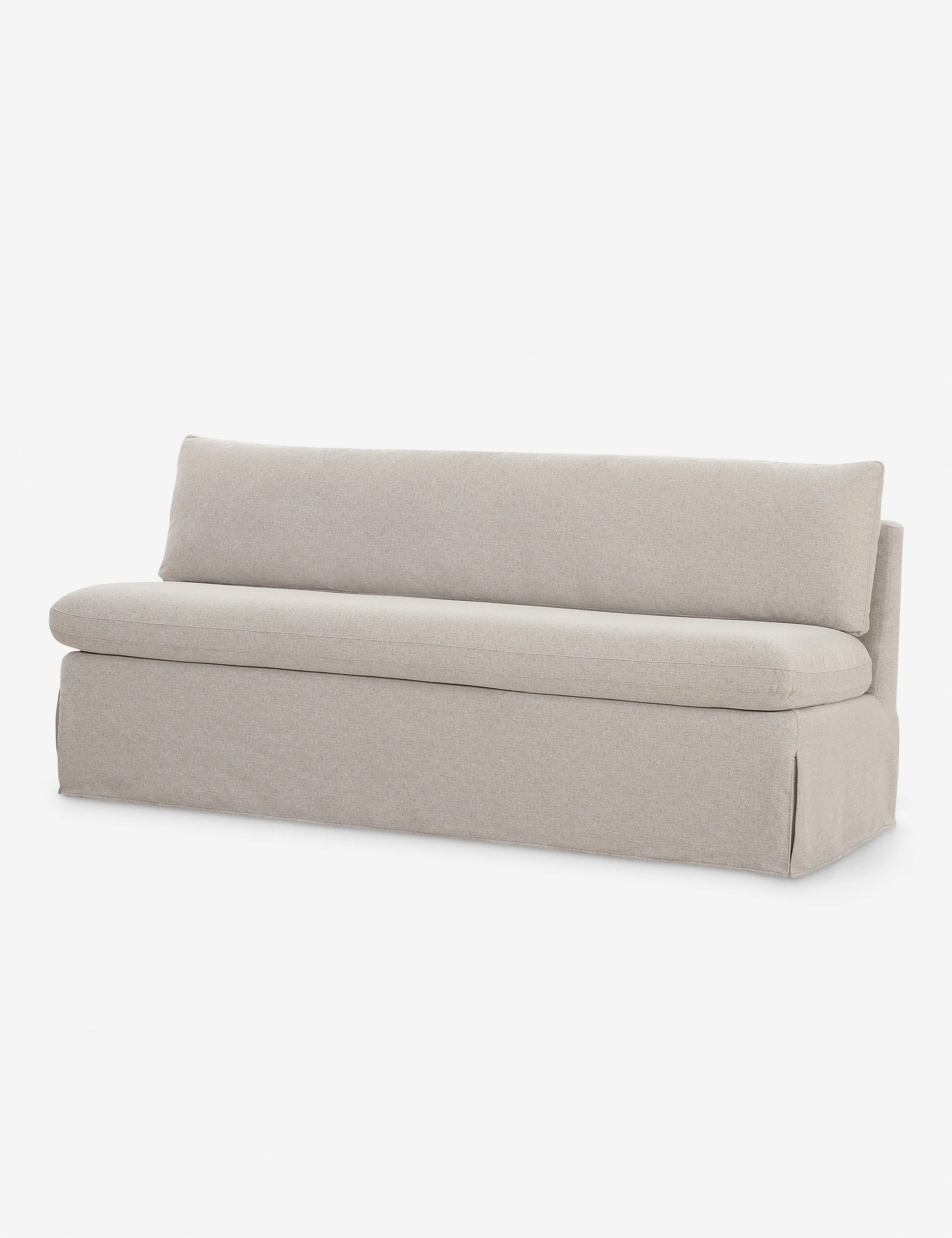 Carmella Slipcover Dining Bench Lulu and Georgia