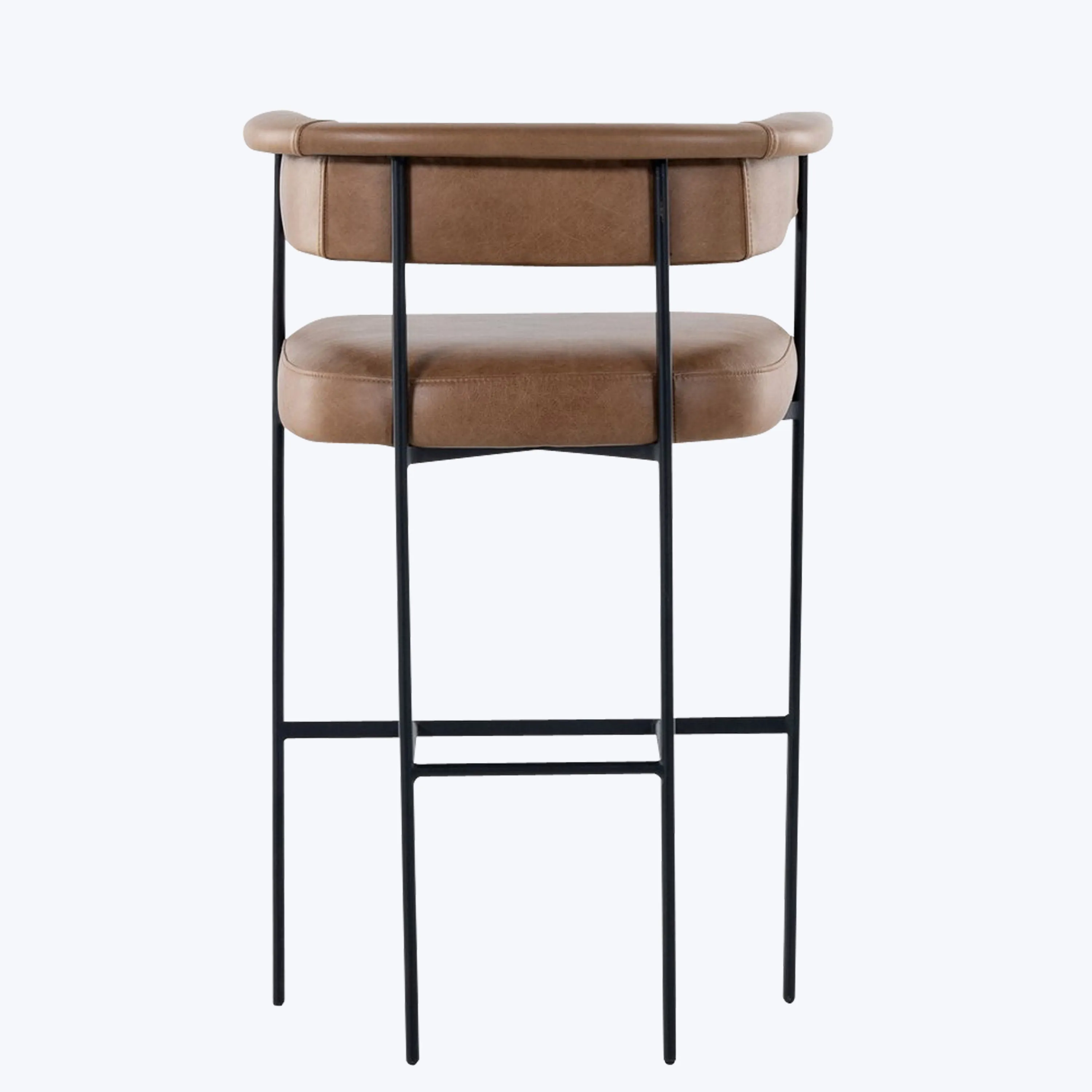 Carrie Leather Bar Stool