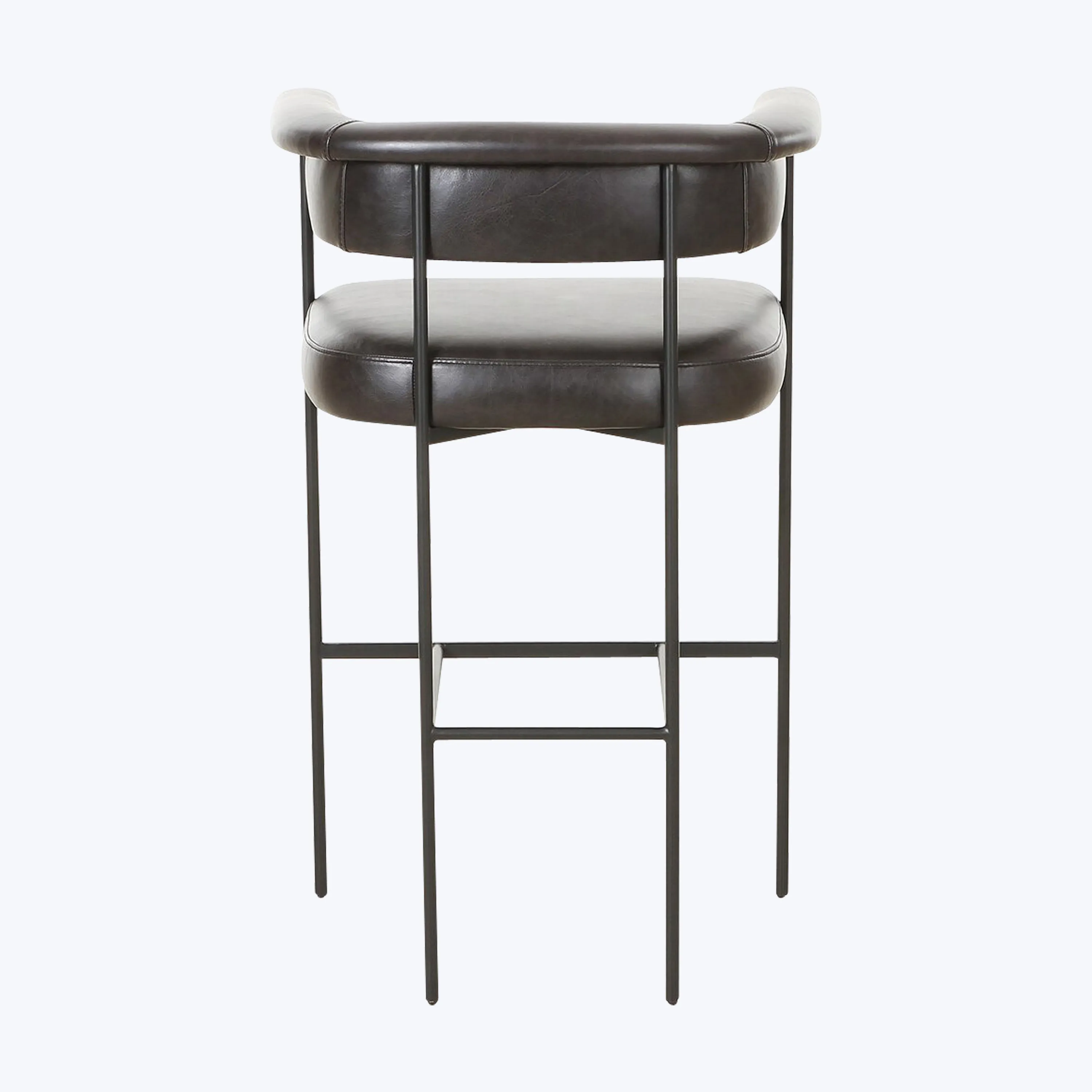Carrie Leather Bar Stool