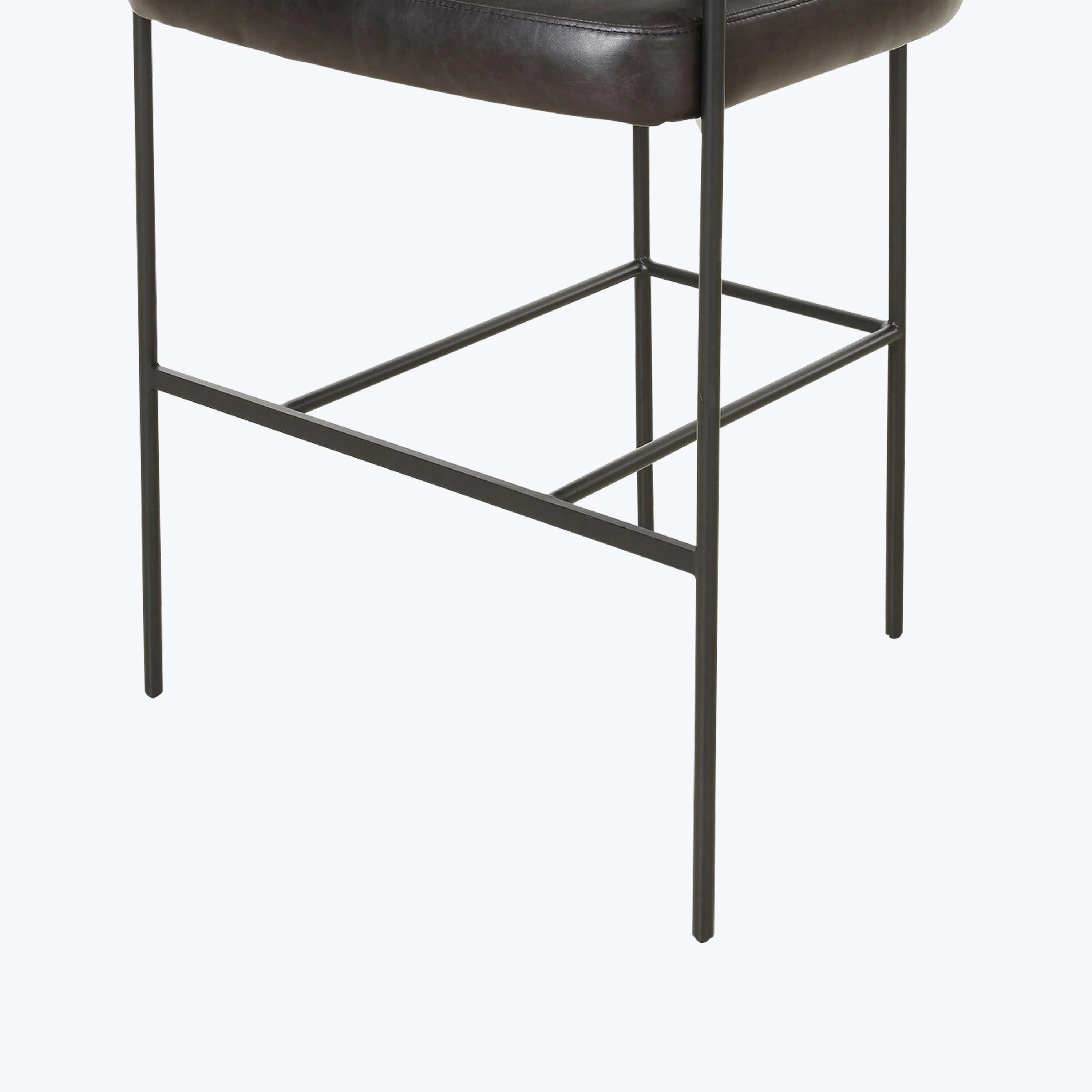 Carrie Leather Bar Stool