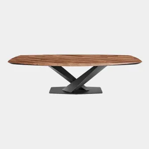 Cattelan Italia Stratos - Dining Table In Masterwood