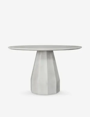 Chrysanthe Indoor / Outdoor Round Dining Table Lulu and Georgia