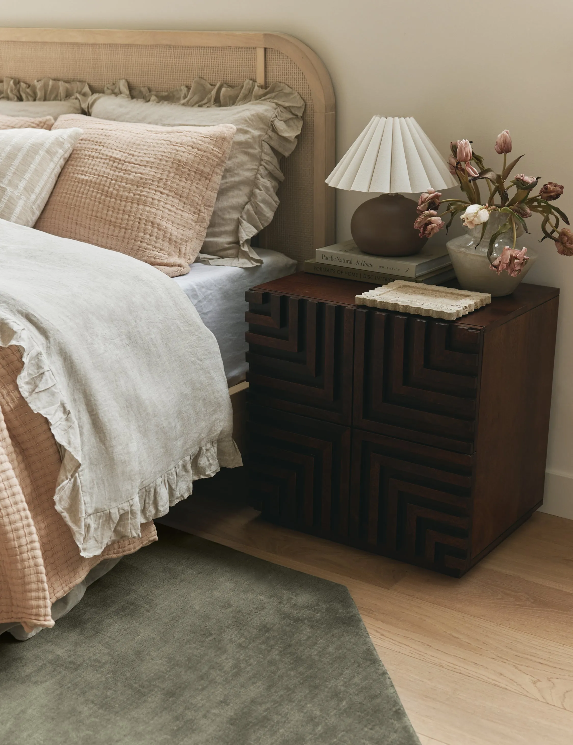 Cinzia Nightstand Lulu and Georgia