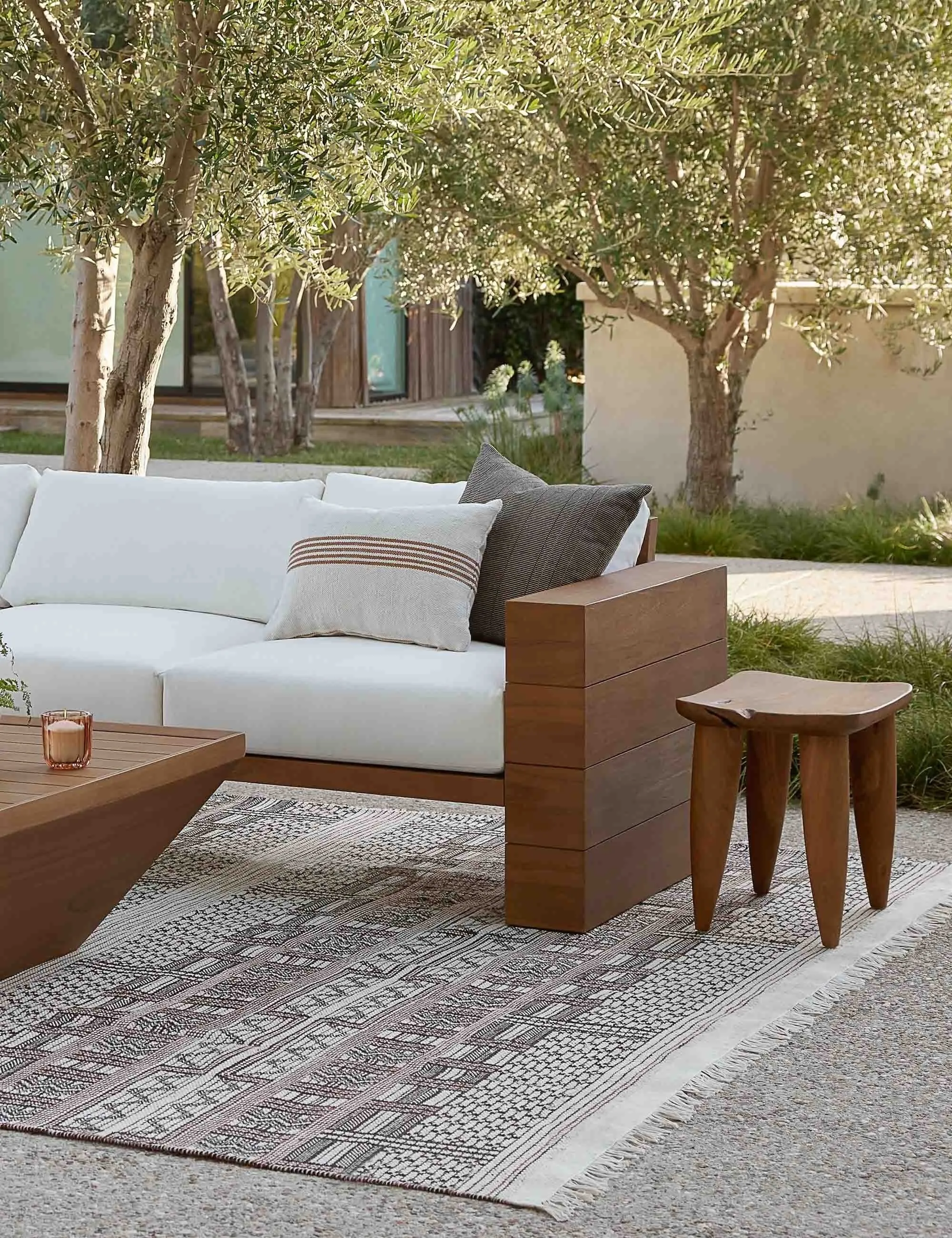 Clarabelle Indoor / Outdoor Stool Lulu and Georgia