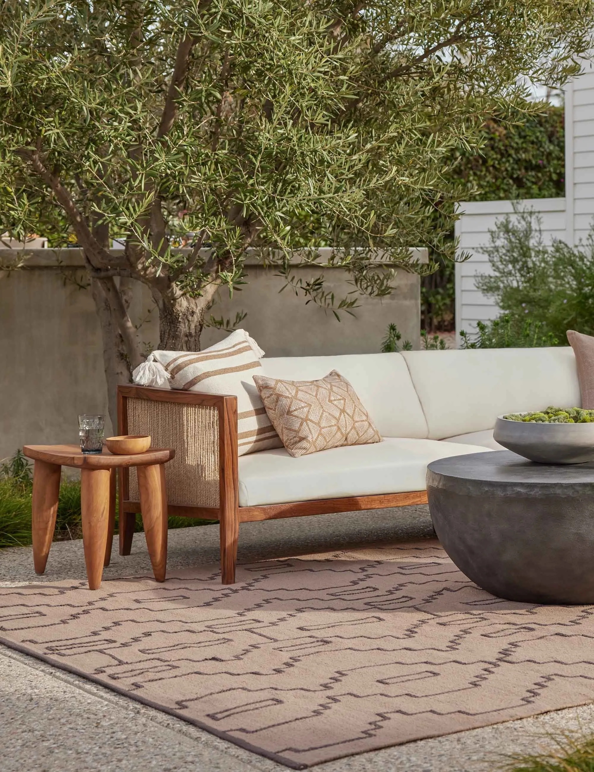 Clarabelle Indoor / Outdoor Stool Lulu and Georgia