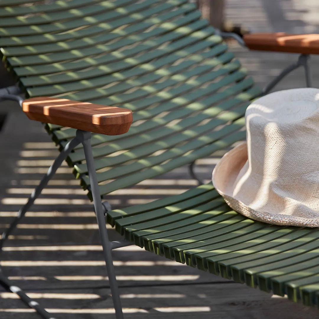 Click Outdoor Sunlounger
