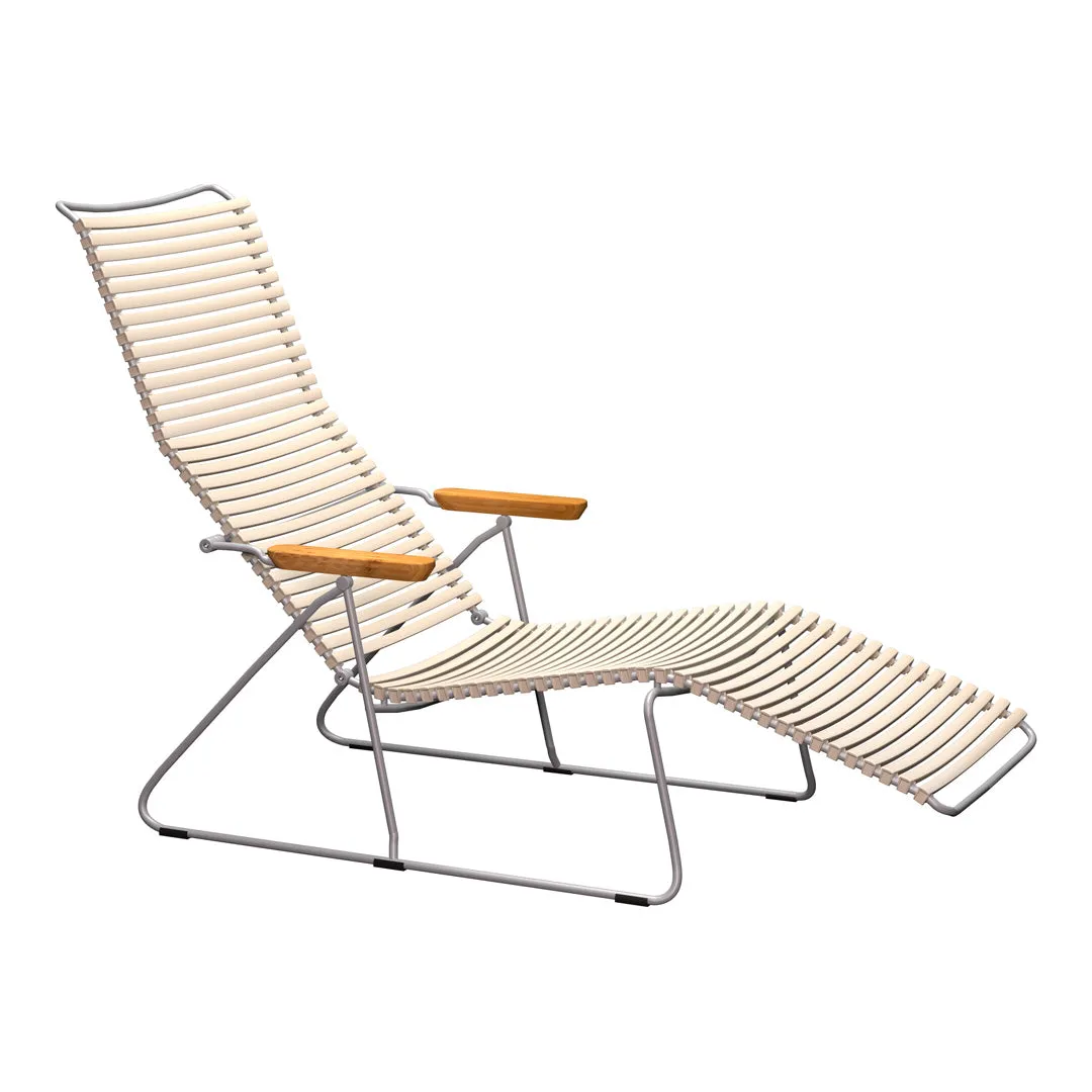Click Outdoor Sunlounger