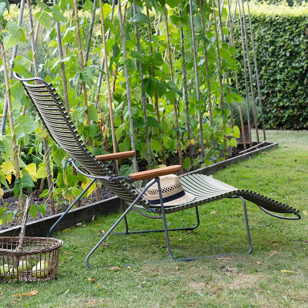 Click Outdoor Sunlounger