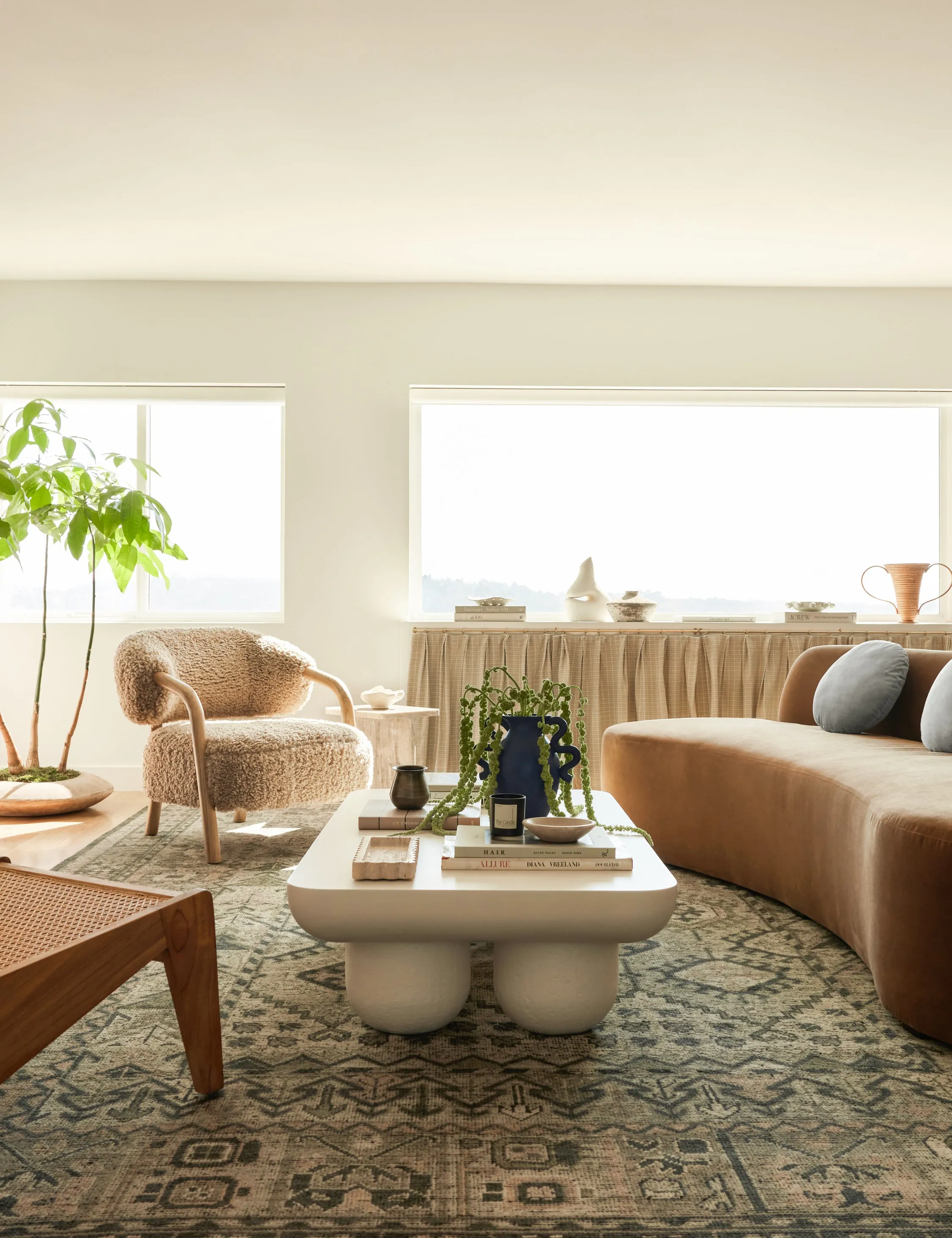 Clouded Rectangle Coffee Table by Sarah Sherman Samuel Lulu and Georgia