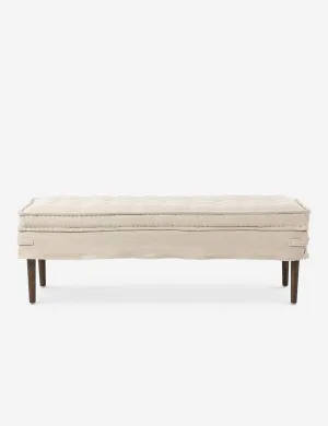 Cole Bench by Amber Lewis x Four Hands Lulu and Georgia