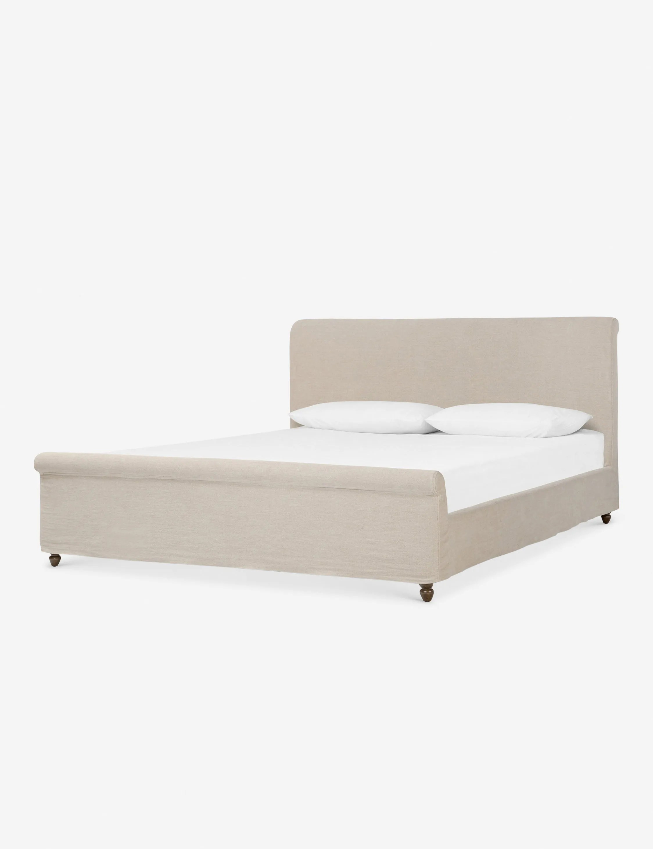 Dalia Slipcover Bed by Amber Lewis x Four Hands Lulu and Georgia
