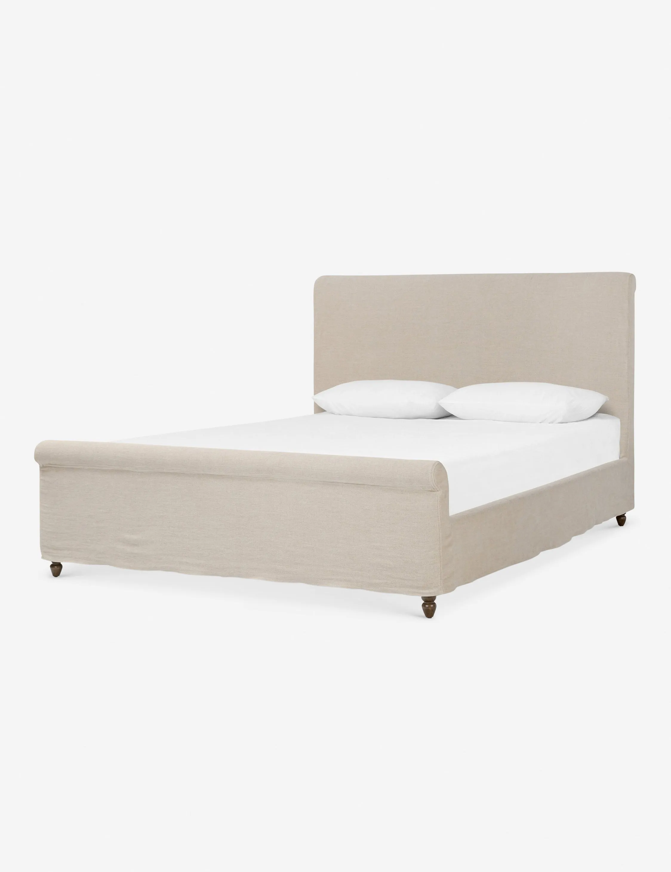 Dalia Slipcover Bed by Amber Lewis x Four Hands Lulu and Georgia