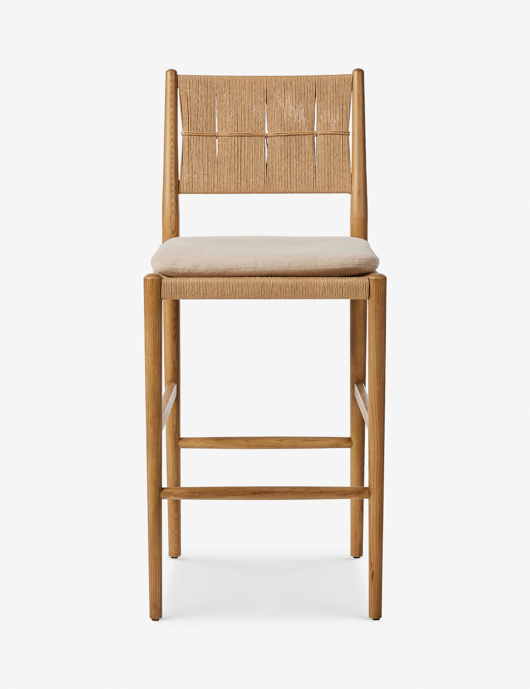 Dara Bar and Counter Stool by Amber Lewis x Four Hands Lulu and Georgia