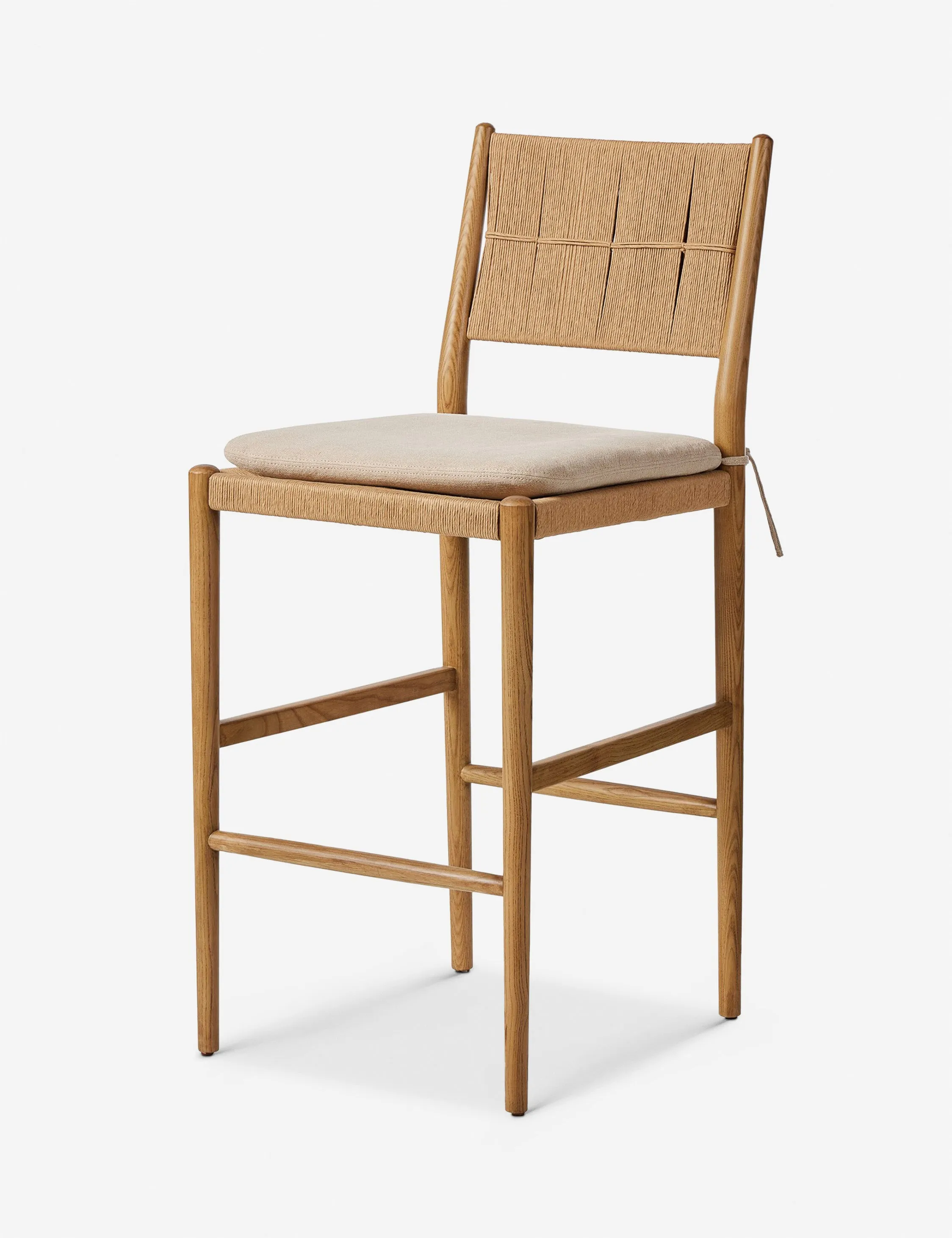 Dara Bar and Counter Stool by Amber Lewis x Four Hands Lulu and Georgia