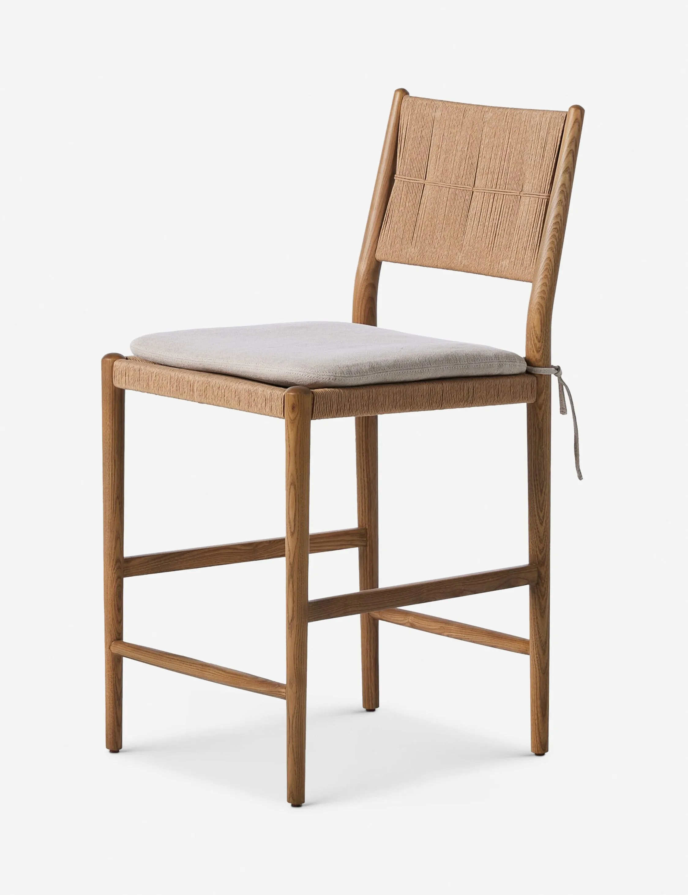 Dara Bar and Counter Stool by Amber Lewis x Four Hands Lulu and Georgia