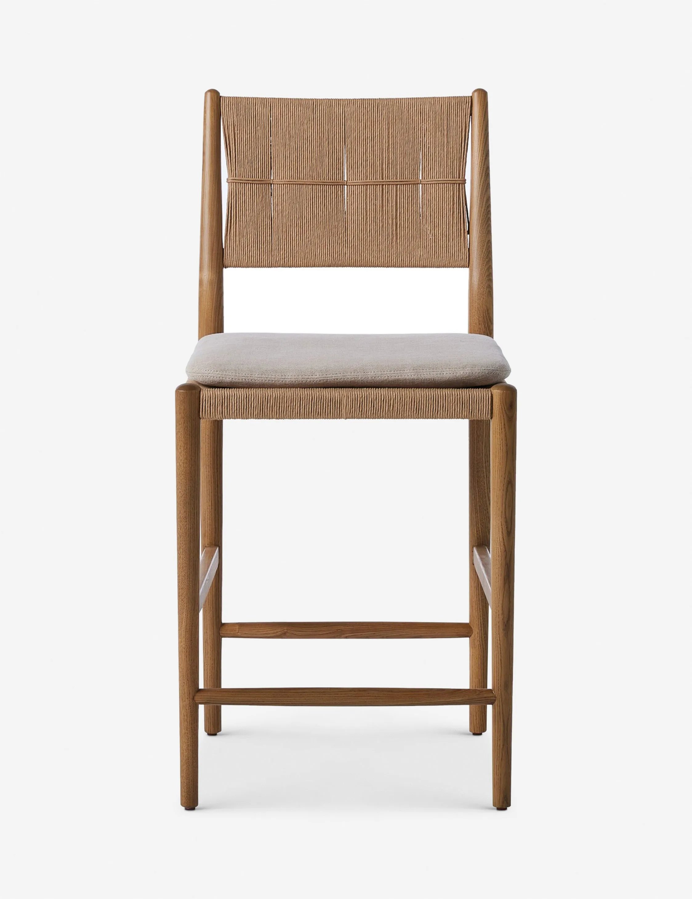 Dara Bar and Counter Stool by Amber Lewis x Four Hands Lulu and Georgia