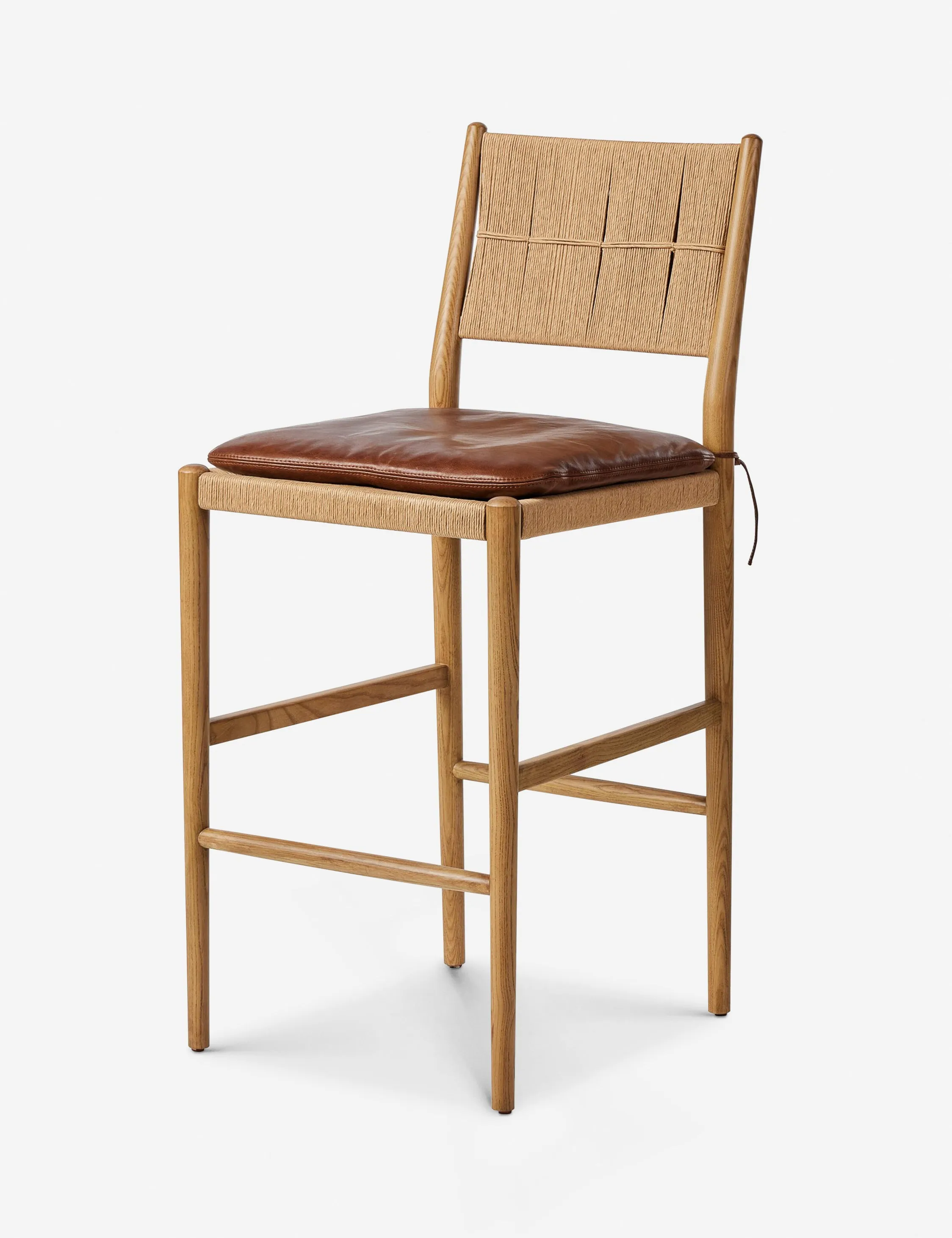 Dara Bar and Counter Stool by Amber Lewis x Four Hands Lulu and Georgia