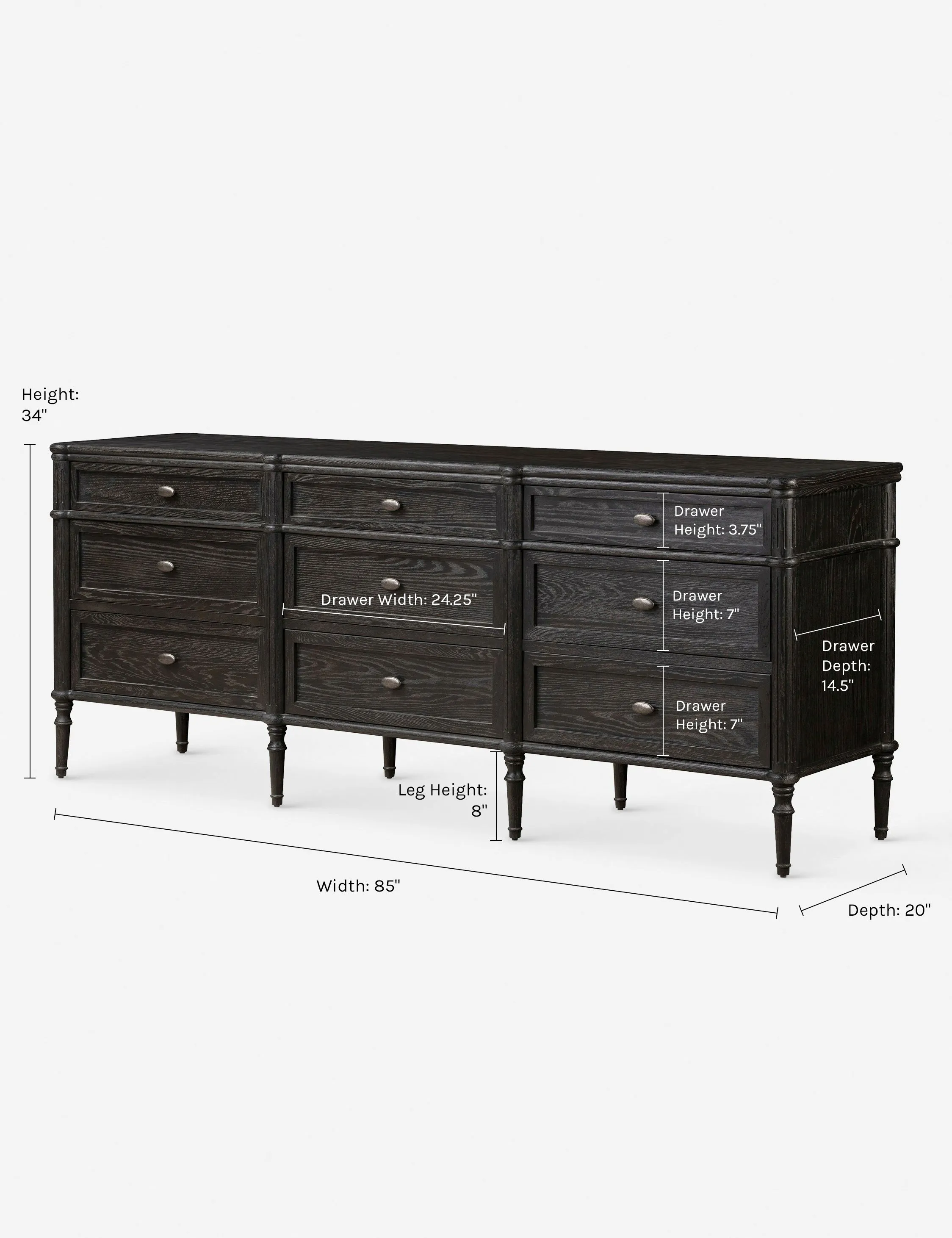 Delancey 9-Drawer Dresser Lulu and Georgia